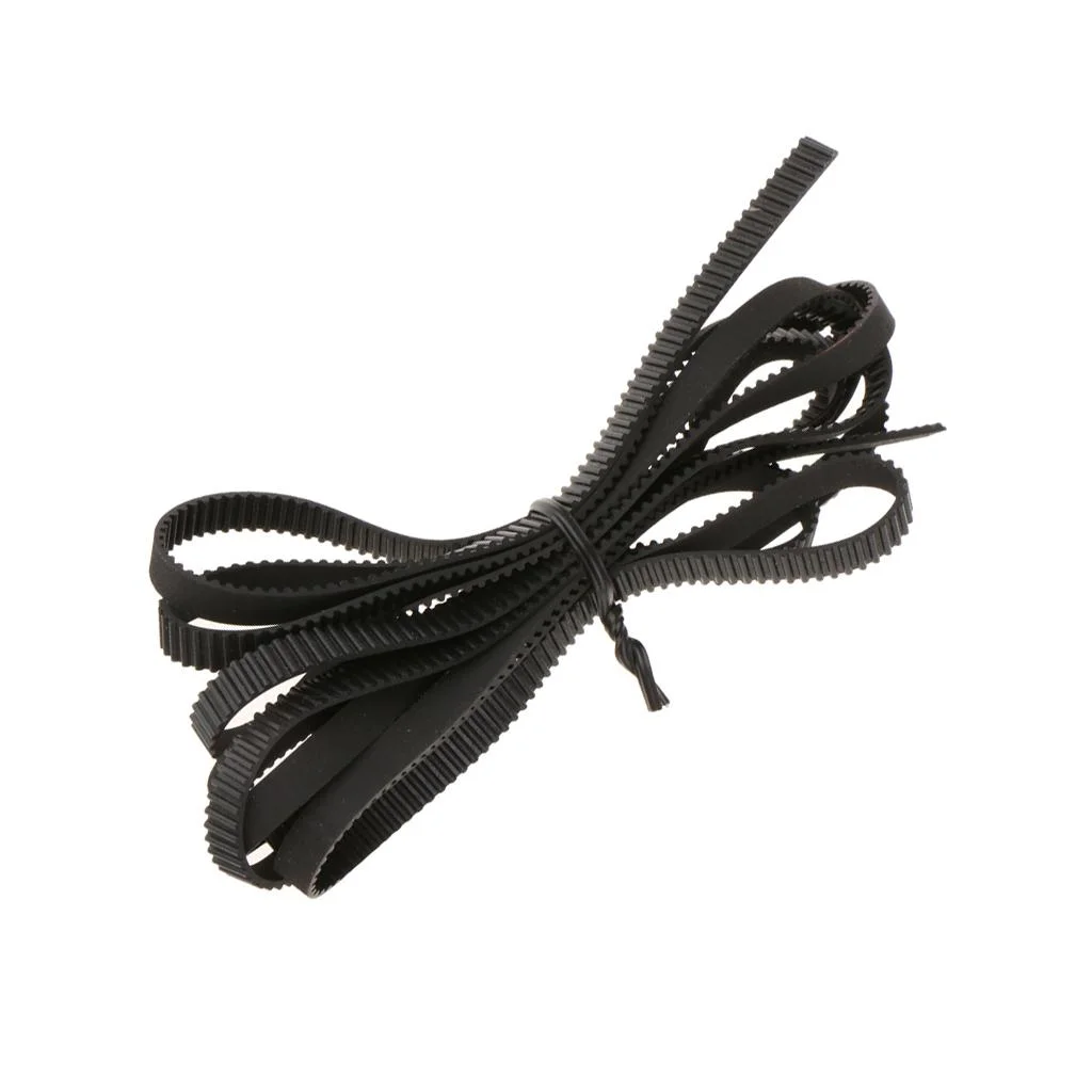 Almencla 6xGT2 Synchronous Timing Belt 6mm Width for 3D Printer RepRap 2GT 2Meter