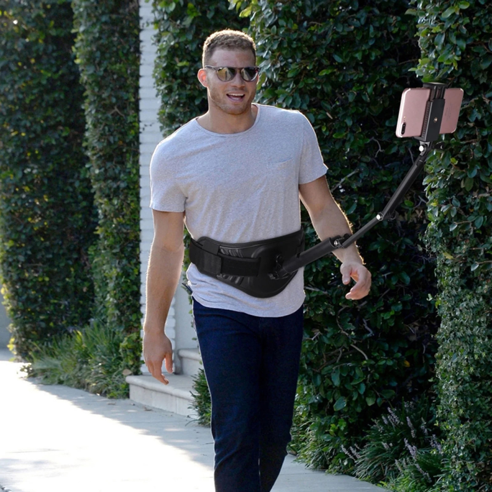 PULUZ Waist Belt Mount S-trap Replacement for / ONE X/ Theta VTheta SC36/ Panorama  Cameras Portable