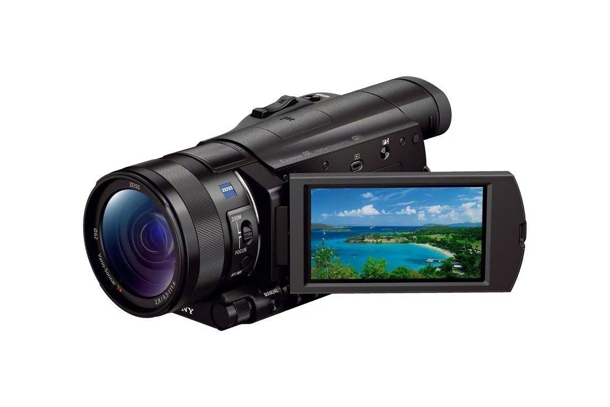 Sony FDR-AX100/B 4K Video Camera with 3.5-Inch LCD (Black) (International Model) No Warranty