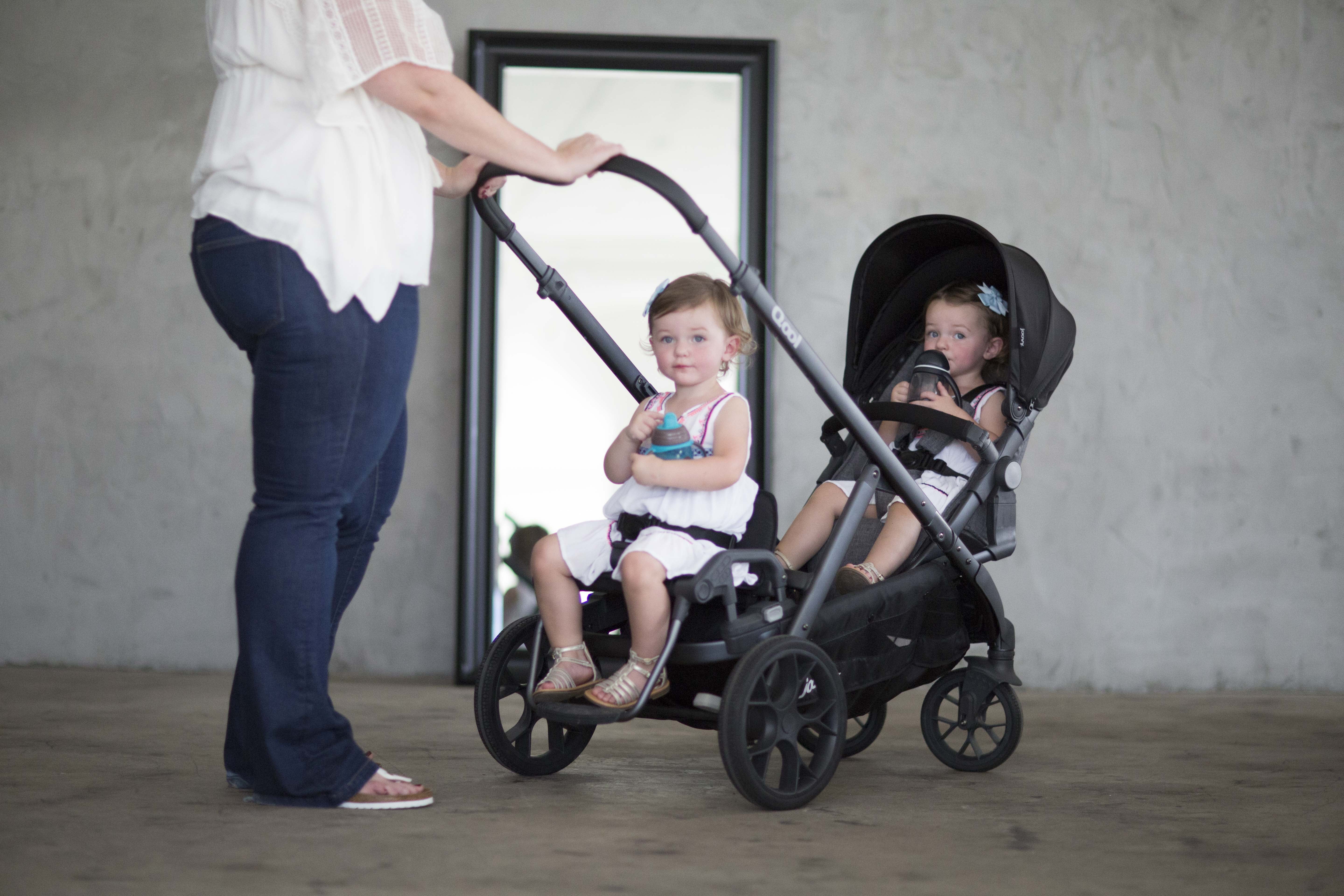 joovy Qool Front Adapters - Black