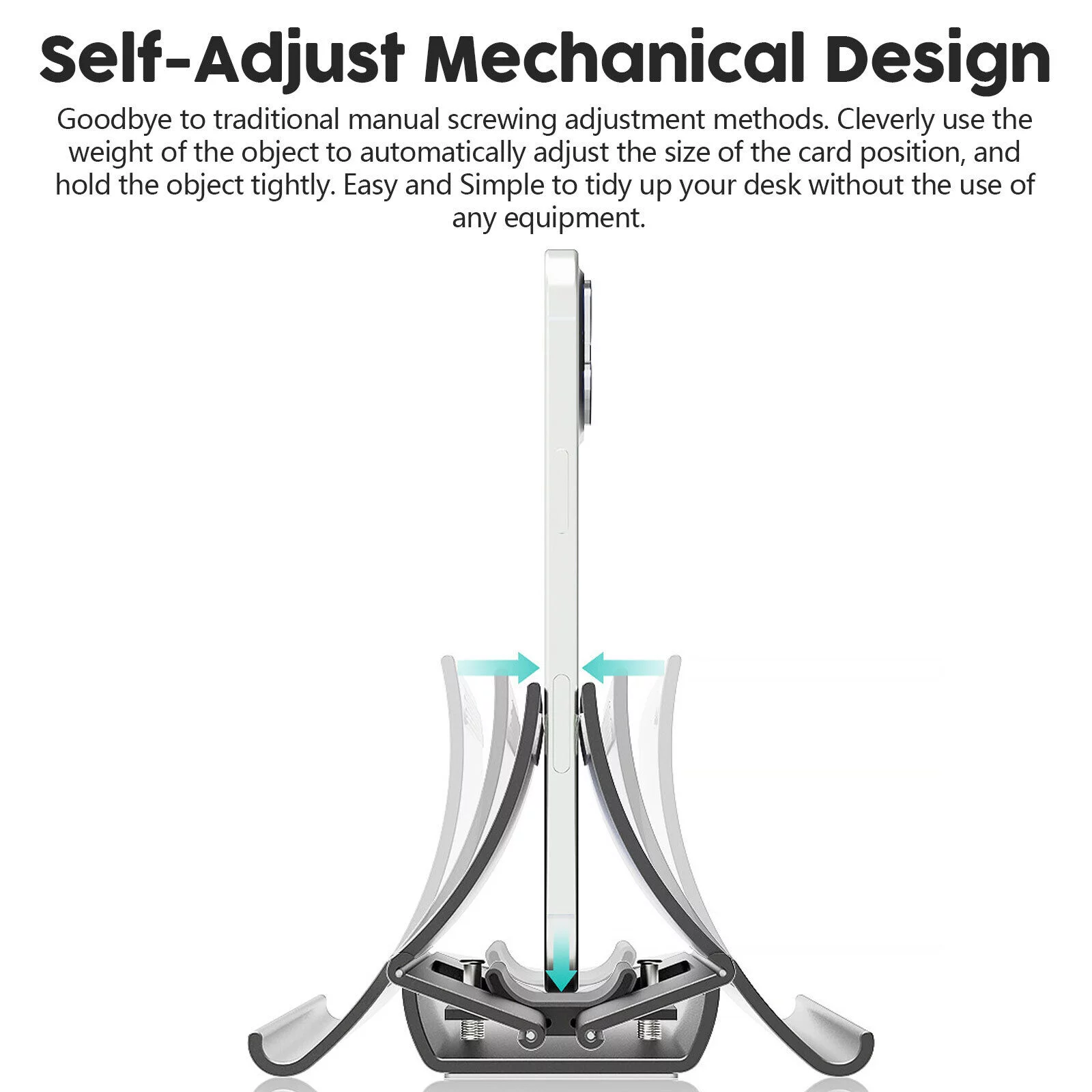 Adjustable Vertical Laptop Stand Desk for MacBook Pro iPad iPhone Kindle Tablet