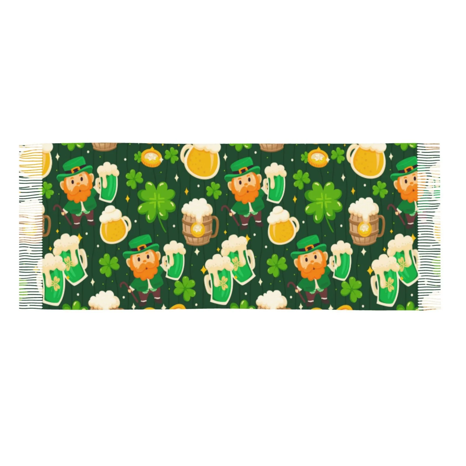 Ocsxa Scarf Shawl Wraps For Women Soft Cashmere Scarf St Patrick'S Day10 Printed Large Blanket Scarf