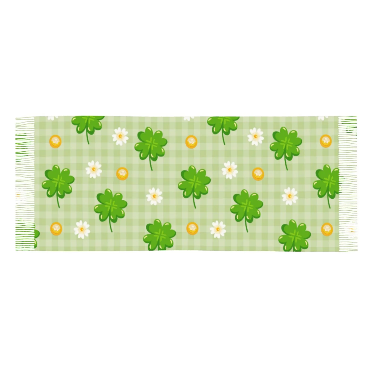 Ocsxa Scarf Shawl Wraps For Women Soft Cashmere Scarf St Patrick'S Day11 Printed Large Blanket Scarf