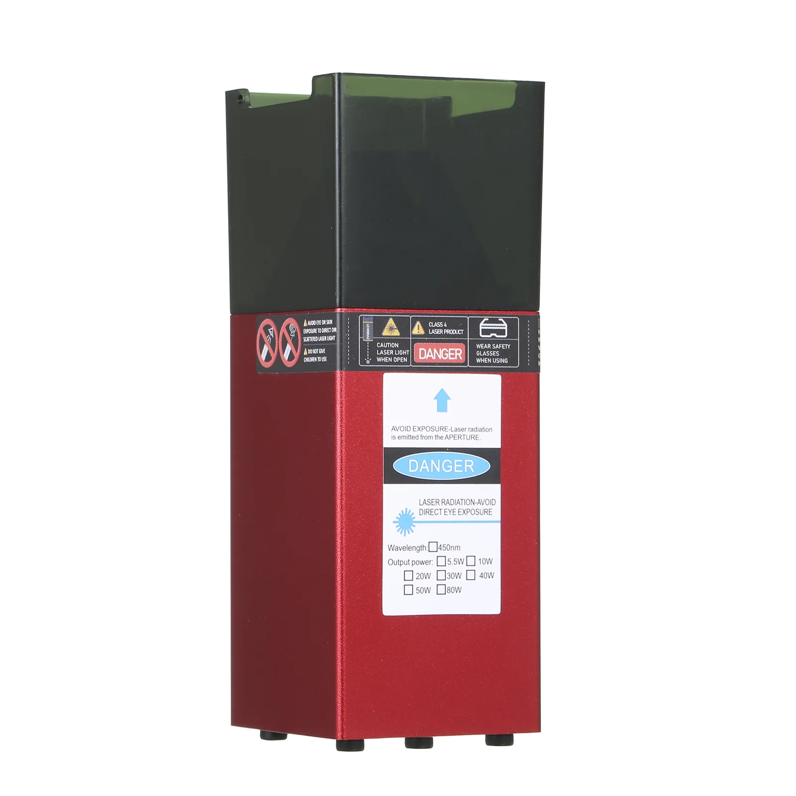 Engraving Module,450nm 80w Head Speed Wood Leather Fabric Router Diy Craft 3d Printer Craft Wood Leather Diy Craft Wood Speed Cutter 3d Router Diy Printer Router Paper Dsfen