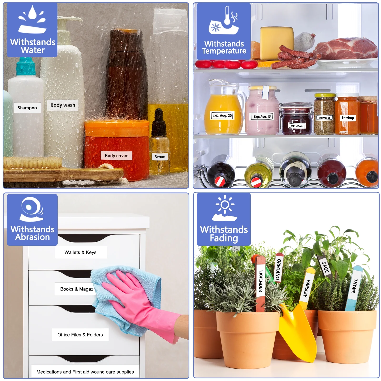 GREENCYCLE 3 Pack Compatible for Brother P touch TZ Tape 18mm Replacement 3/4 Inch TZe-241 TZe Standard Laminated Black on White Work with PTD450 PTD600 PTD400 Label Maker 26.2 Feet(8 Meter)