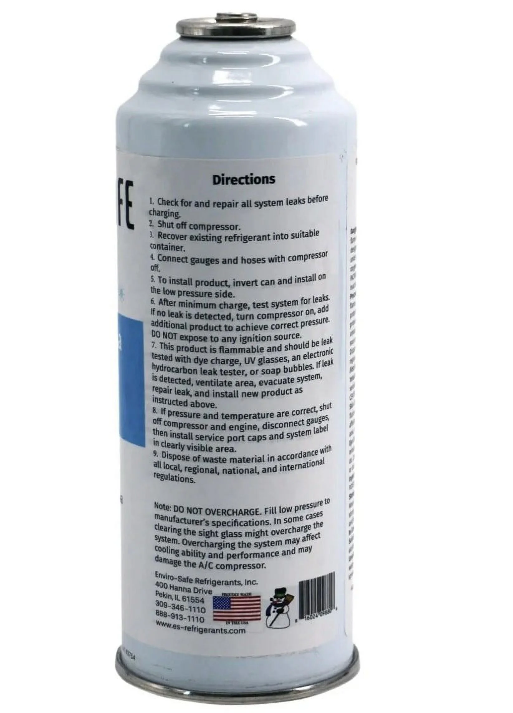 R134a Refrigerant Replacement - #1 Coldest Refrigerant for Auto - 6 Pack