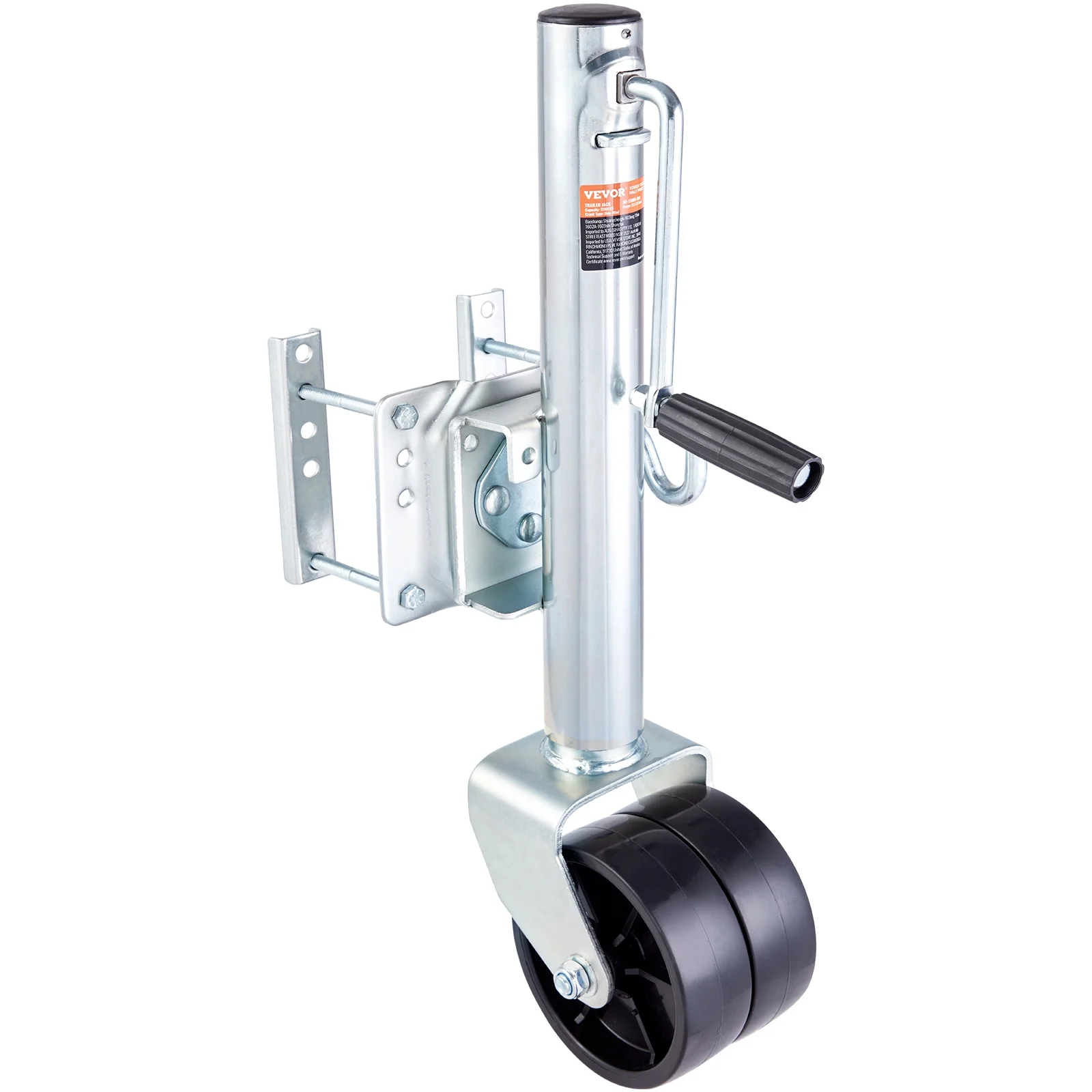 BENTISM Trailer Jack Boat Trailer Jack 35.3 in 1500 lbs with PP Wheel & Handle