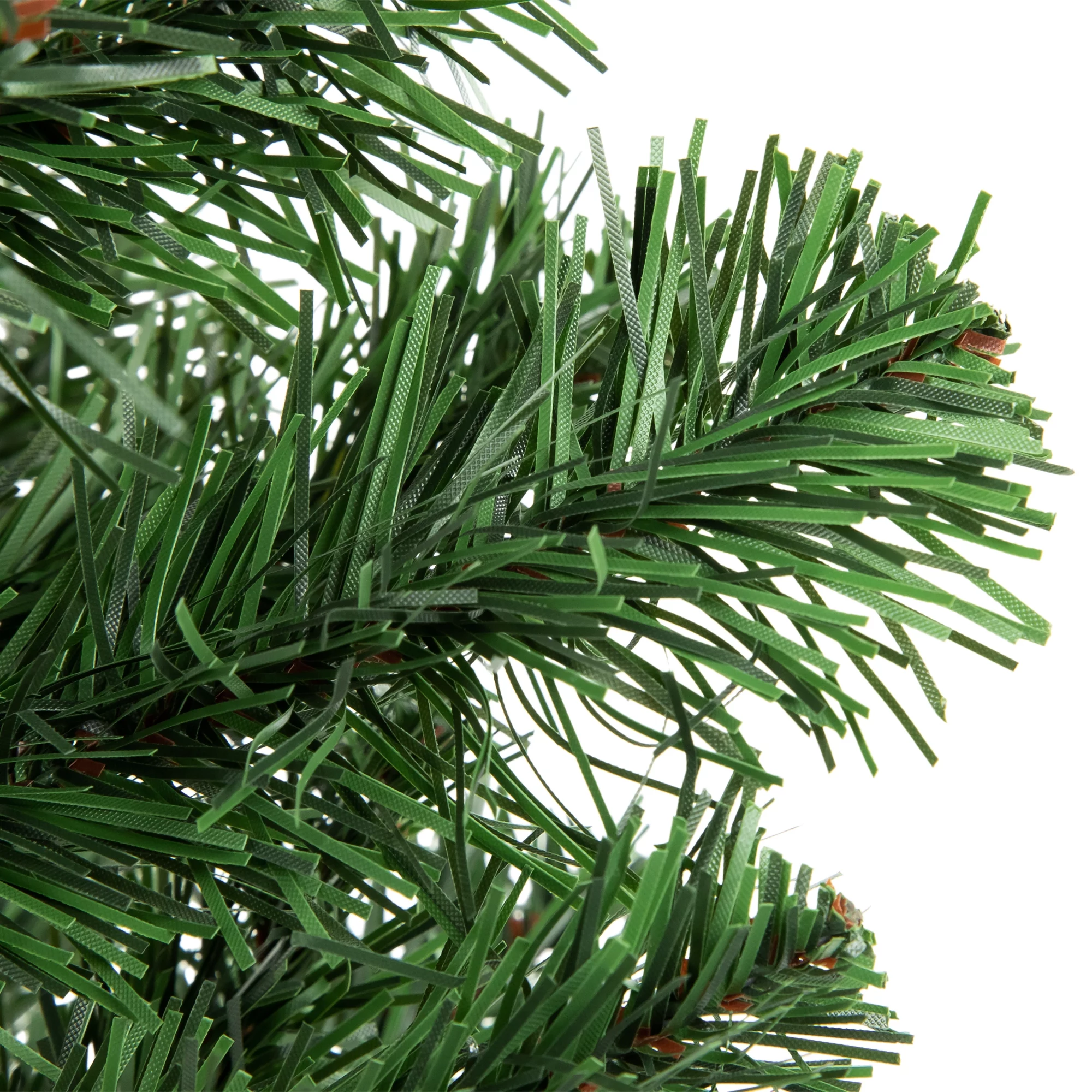 Northlight 3' Medium Traditional Green Mini Pine Artificial Christmas Tree in Burlap Sack - Unlit
