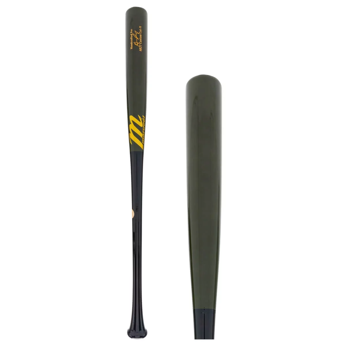 Marucci Pro Exclusive RILEY27 Maple Wood Baseball Bat: MVE4RILEY27-BK/SG 34 inch