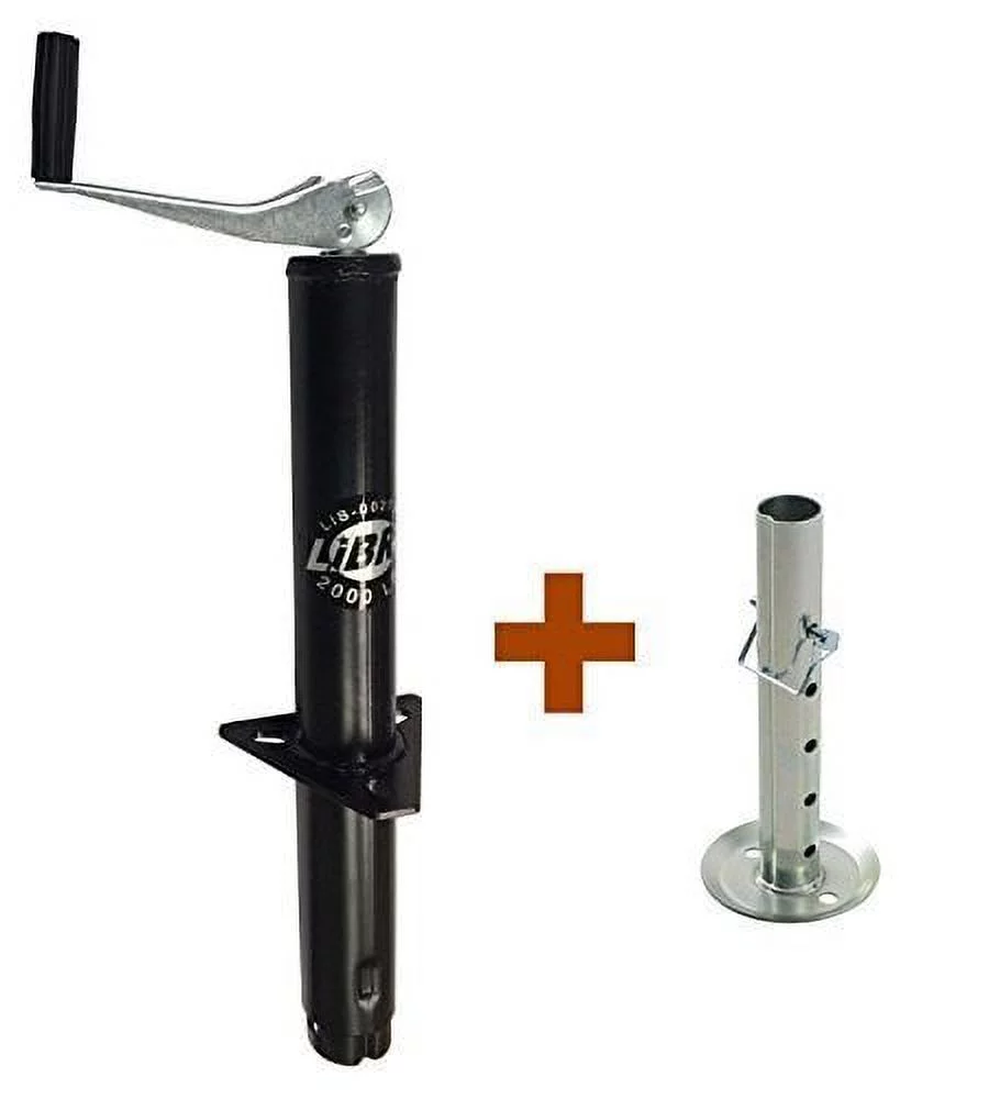 New LIBRA 2000 lbs A Frame Topwind Trailer Jack with Foot Plate - 26003/26026