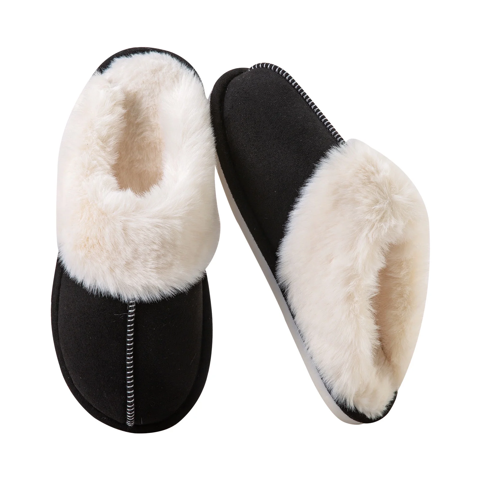 Women's Fireside Sydney Shearling Fur Indoor/Outdoor Scuff Slipper with Wide Widths
