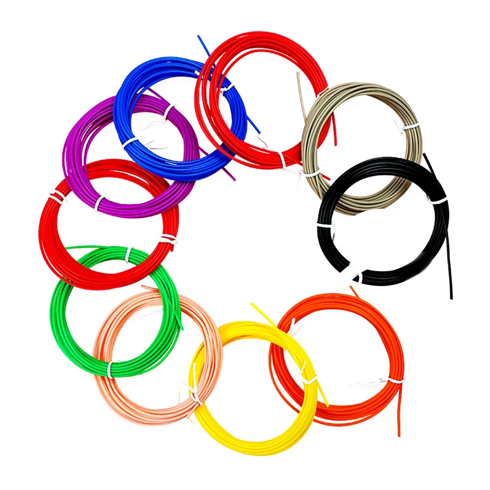 ammoon Eco Friendly PCL Filament Refills for 3D Printing Pen 10 Pcs/Pack, Random Colors