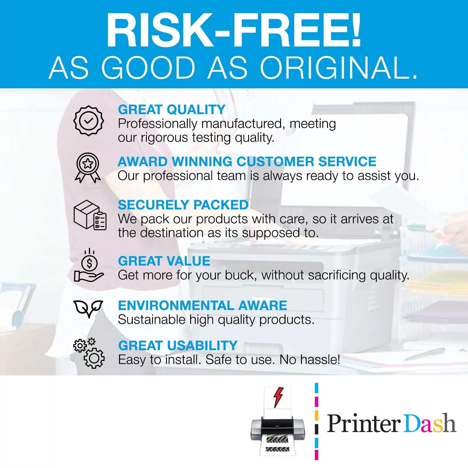 PrinterDash Compatible Replacement for HEWCF279XD - Black