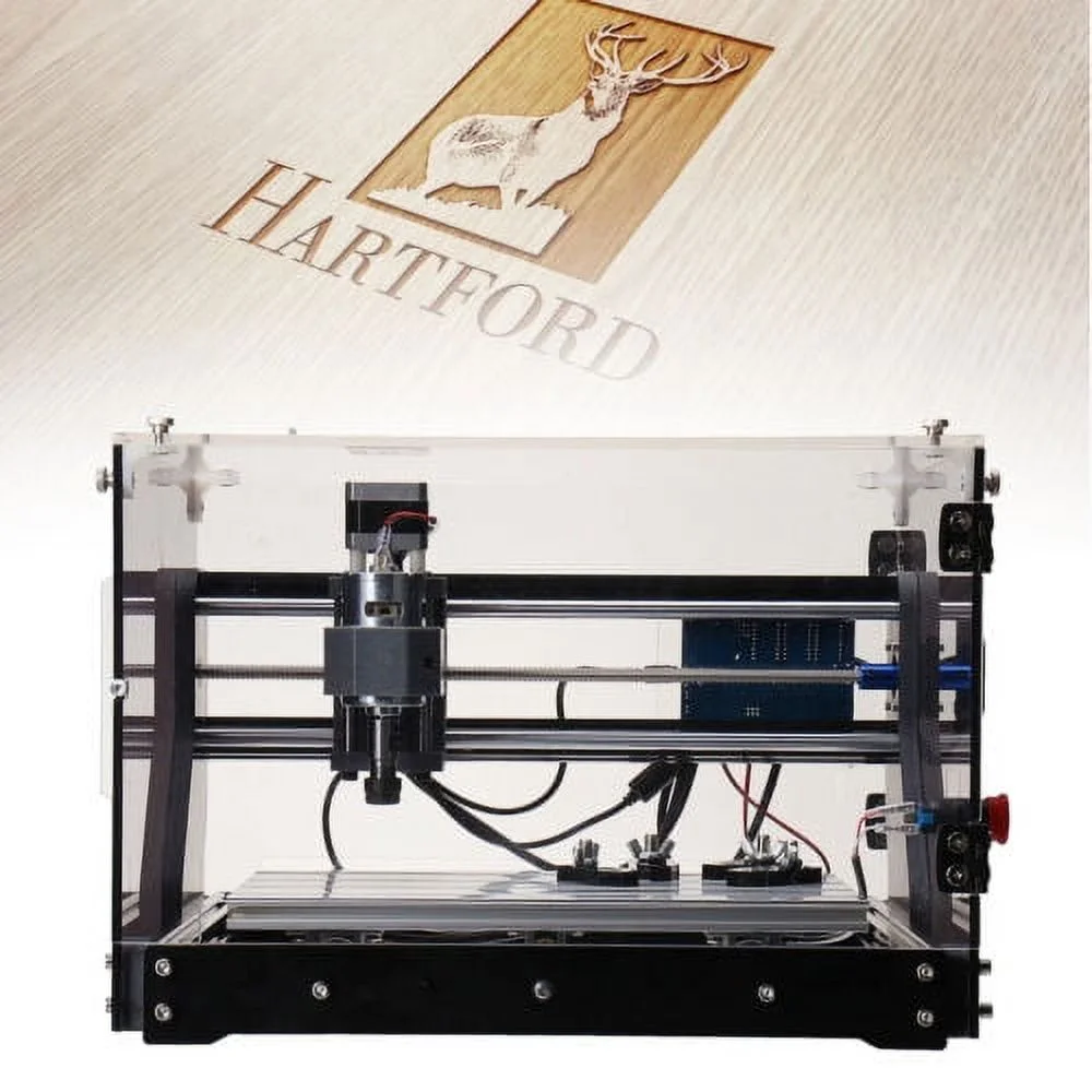 USB 3 Axis 3018-SE V2 Desktop Mil Machine 3D CNC Router Engraver DIY Design Tool