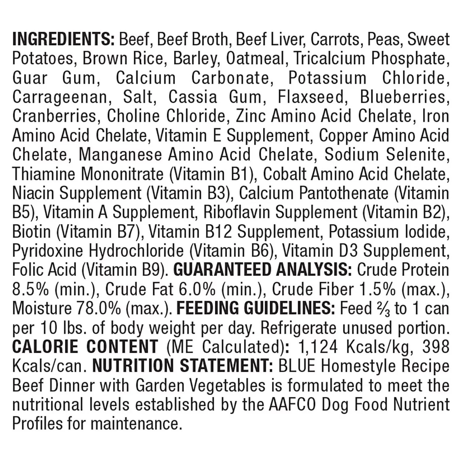 Blue Buffalo Homestyle Recipes Wet Dog Food Variety Pack, 12.5 Ounce (12 Count)