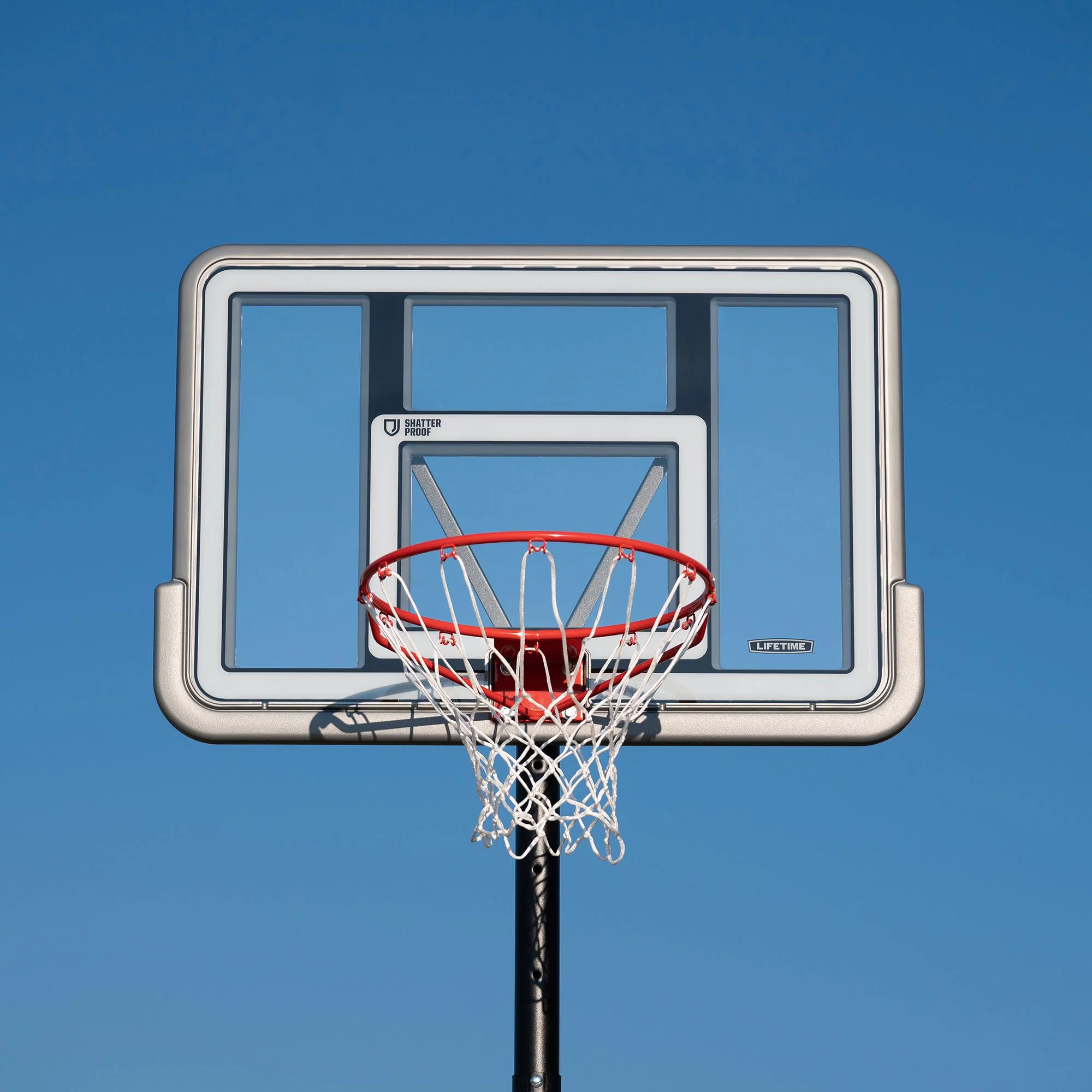 Lifetime Adjustable Portable Basketball Hoop (44-Inch Polycarbonate) - 90690