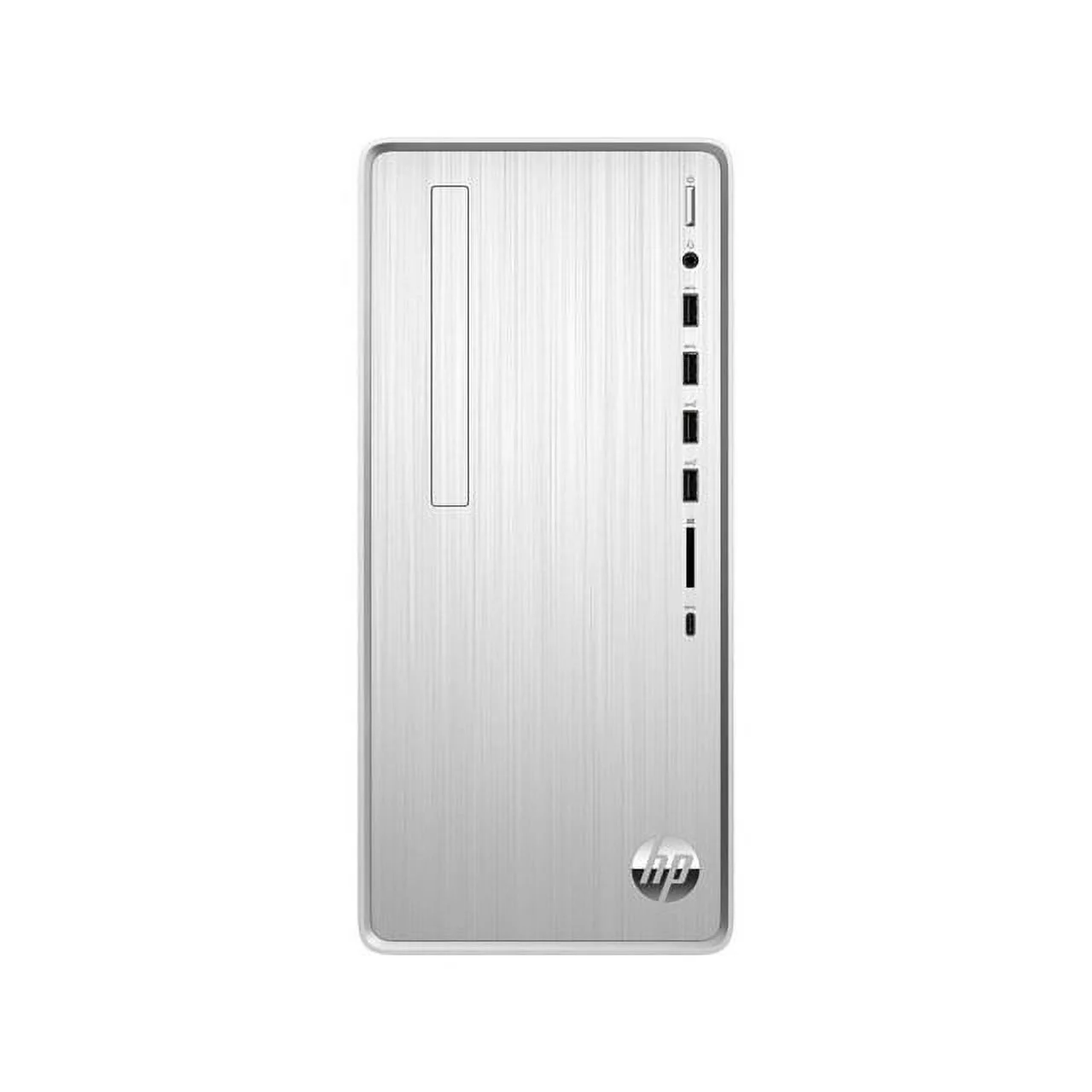 HP - Pavilion Desktop - AMD Ryzen 7 - 16GB Memory - 1TB SSD - Natural Silver