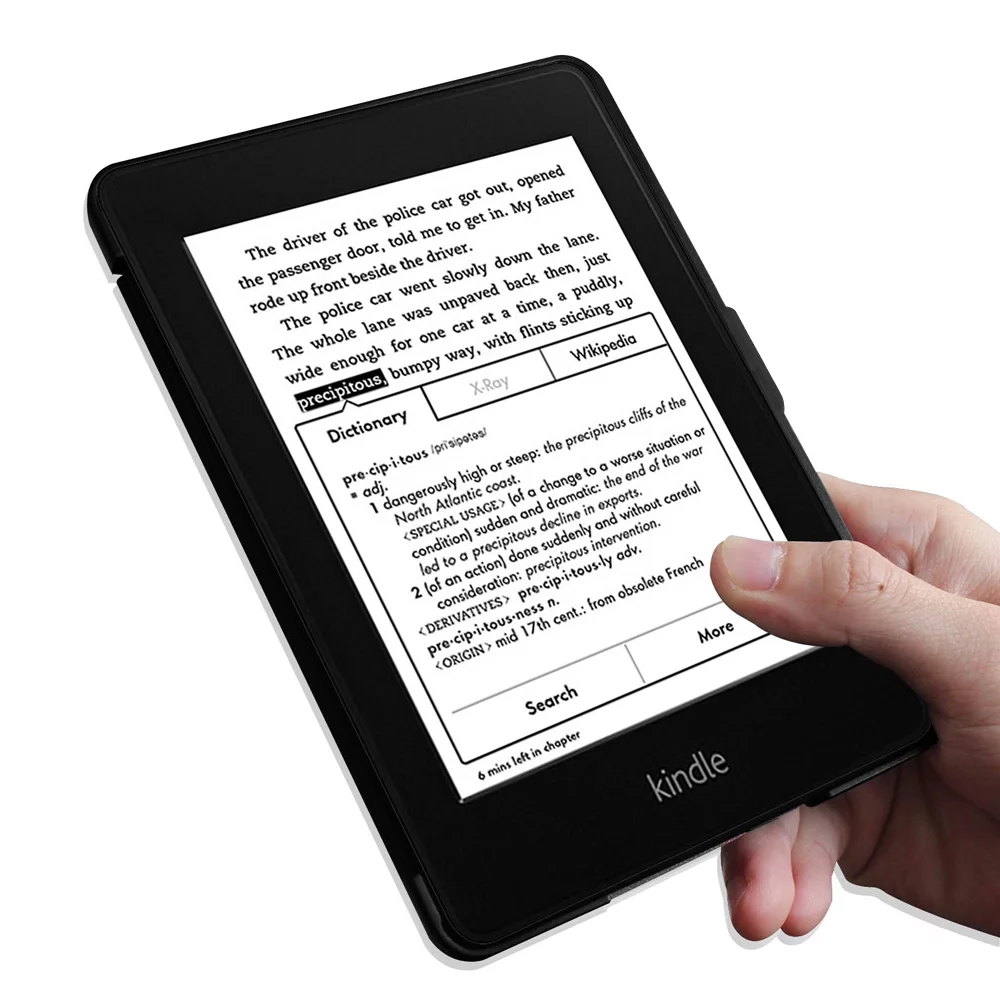 Fintie SlimShell Case for Amazon Kindle Paperwhite Gen Prior to 2018, Not Fit All-new Paperwhite 10th Gen