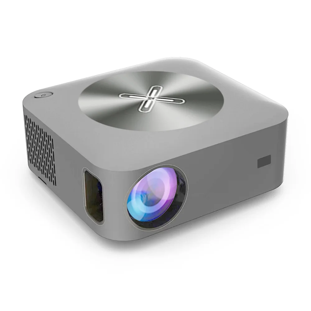 Dcenta Projector 4K Wireless Portable Movie Projector 120inches Display Built-in Speaker for Home Theater
