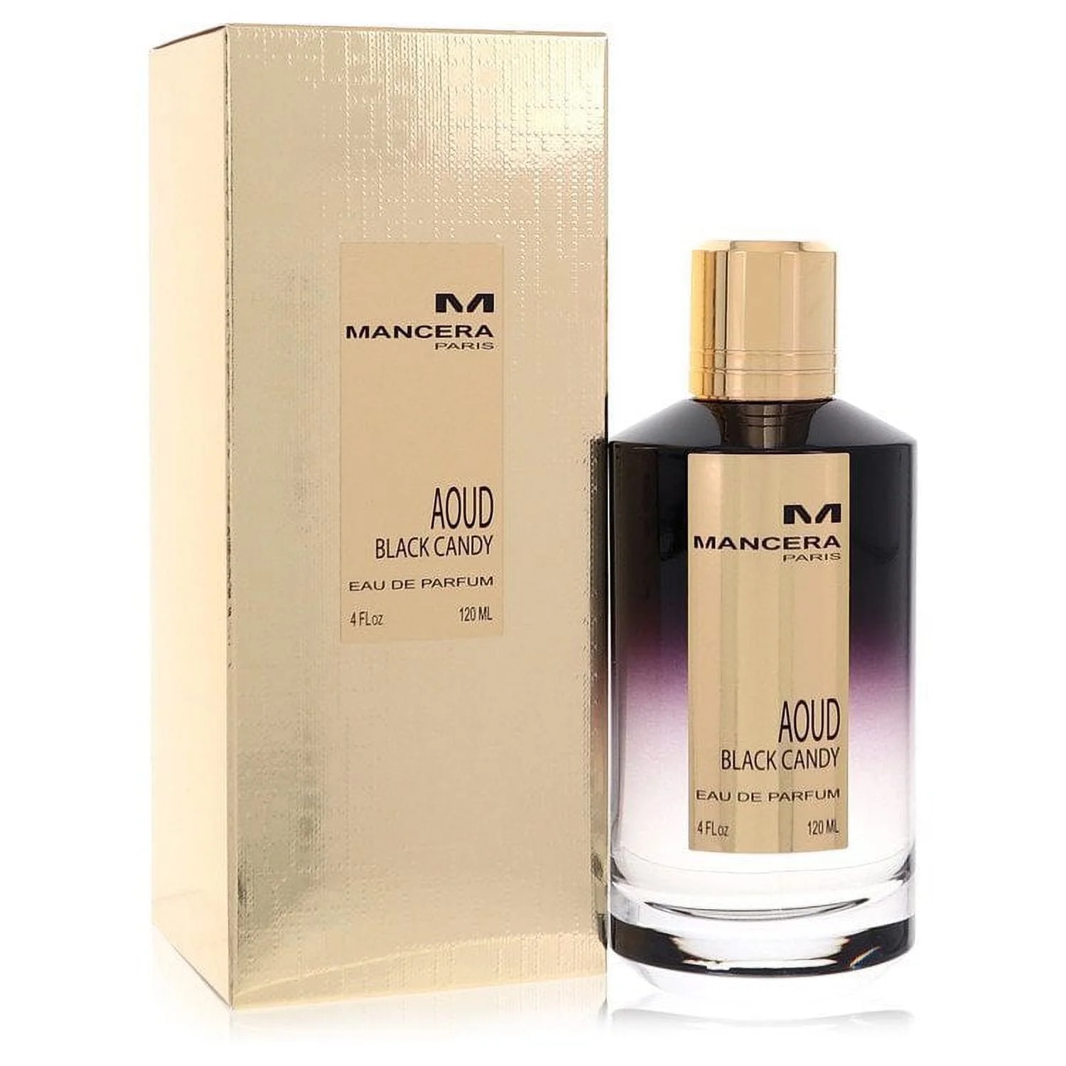 Mancera Aoud Black Candy by Mancera Eau De Parfum Spray (Unisex) 4 oz Pack of 2