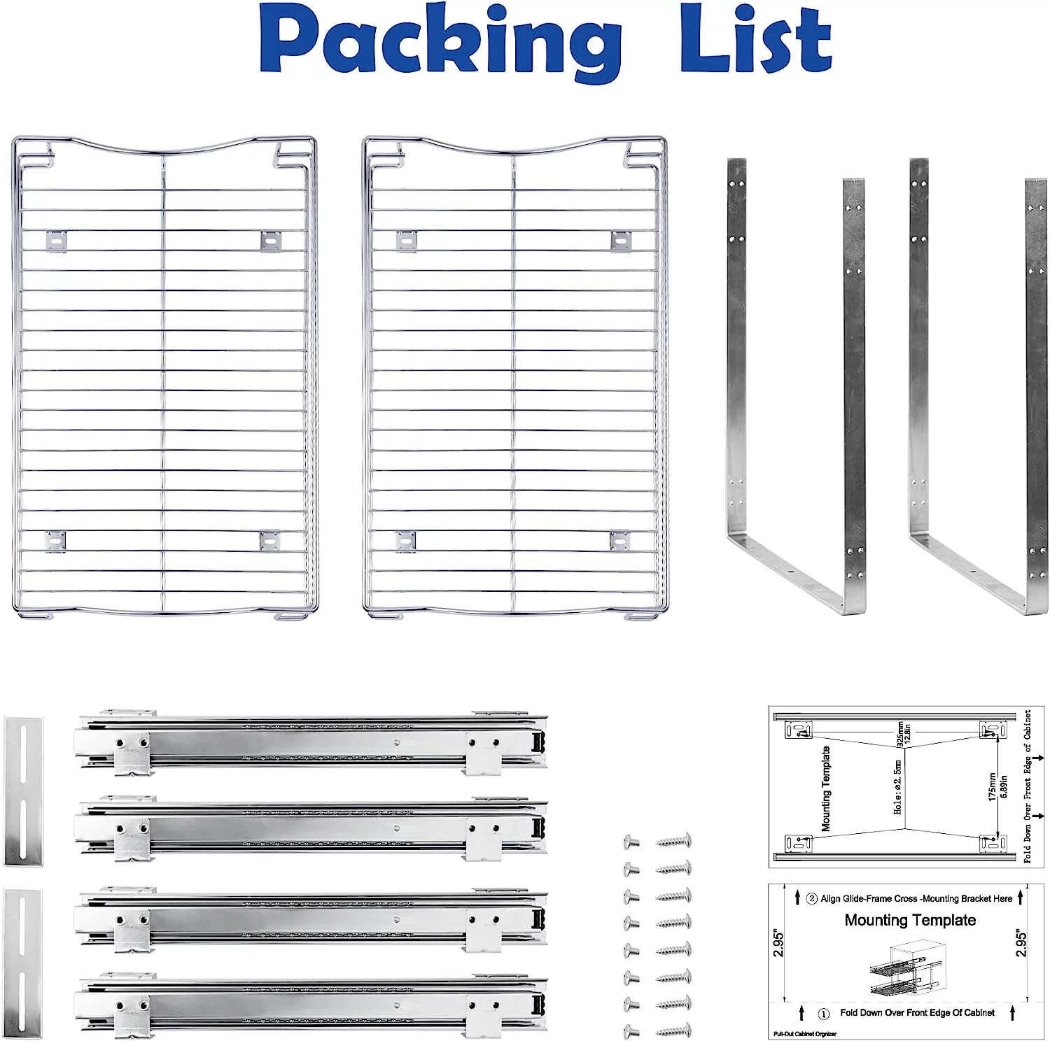 2-Tier Pull Out Cabinet Organizer(14