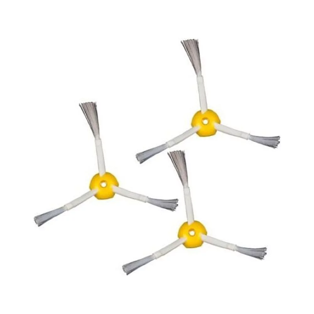 3-piece Set Side Brushes for IRobot Roomba 500/600/700 Series And Screws