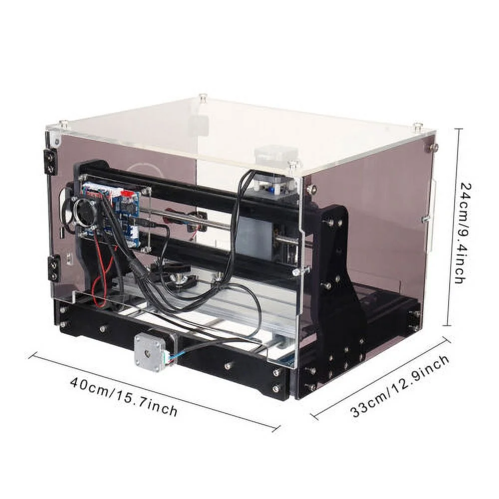USB 3 Axis 3018-SE V2 Desktop Mil Machine 3D CNC Router Engraver DIY Design Tool