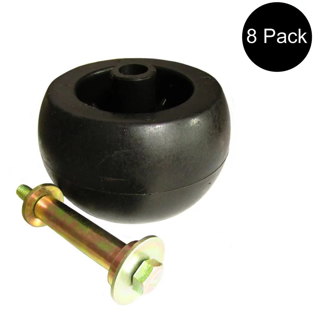 EIGHT (8) Deck Wheel / Roller Kit Fits Kubota Fits Exmark, Fits Toro 103-7263 103-4051 103-3168