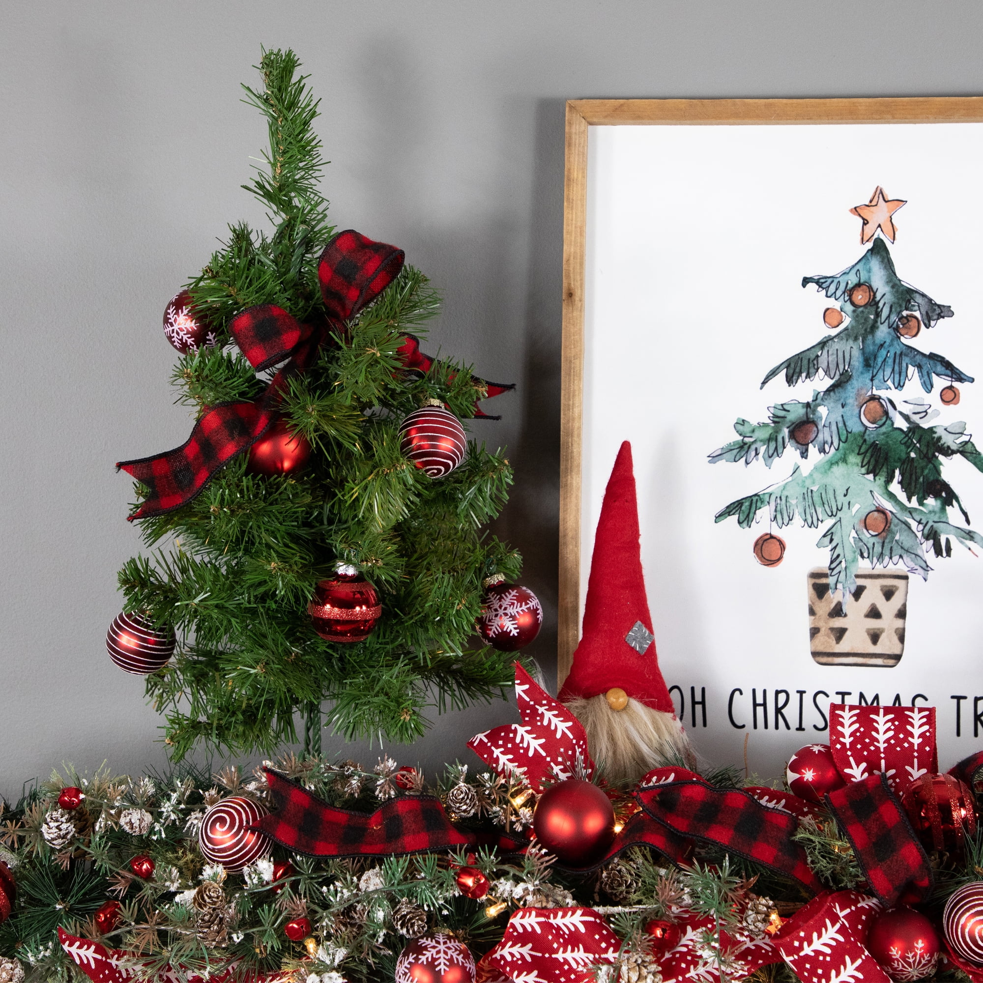 Northlight 1.5 FT Medium Blackwater Fir Artificial Christmas Tree - Unlit