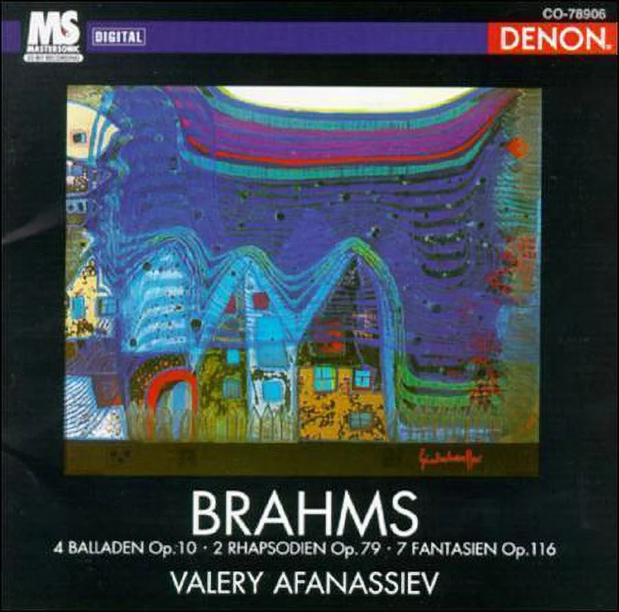 Pre-Owned - Brahms: 4 Balladen Op. 10; 2 Rhapsodien 79; 7 Fantasien 116 (CD, Oct-1994, Denon Records)