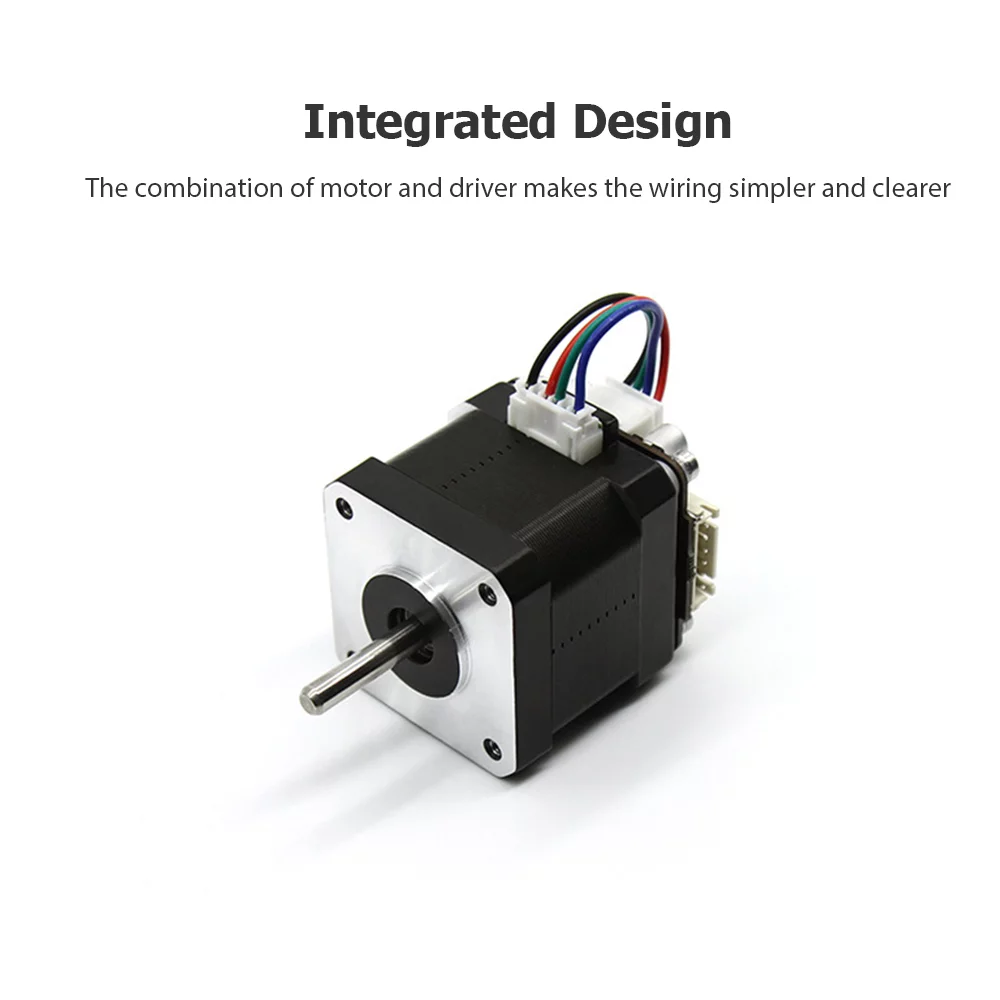 42 Two-phase Stepper Motor with Driver Board Kit 4- 1.5A 1.8 Degrees Compatible with 3D Printer DIY