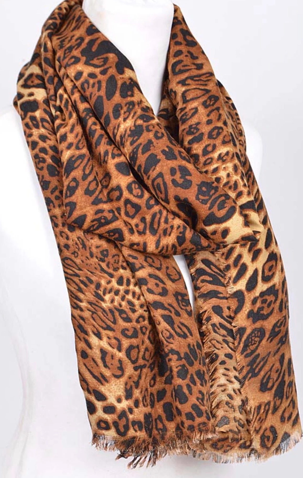 Brown, black and cream animal print 39
