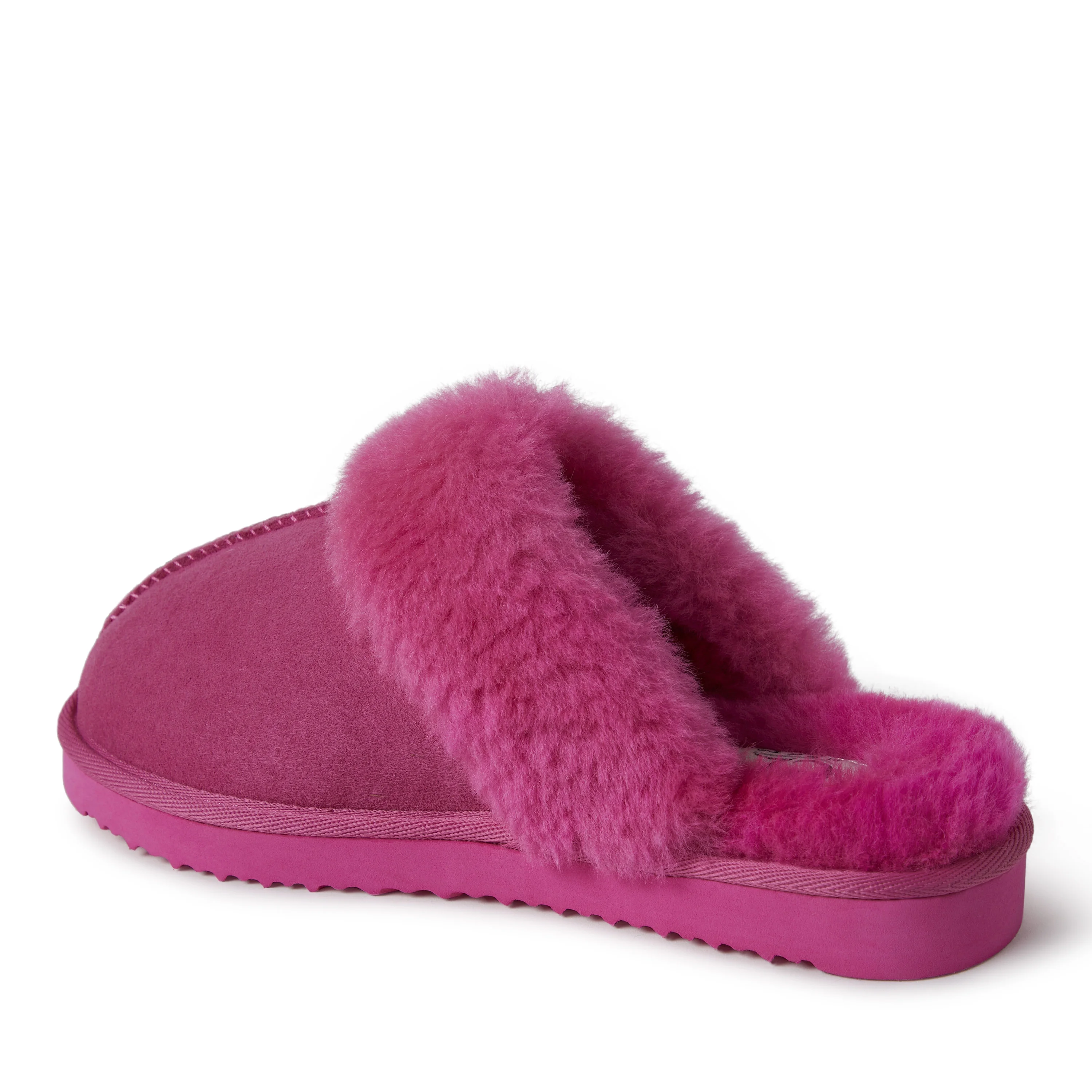 EZ Feet Women’s Genuine Shearling Scuff Slipper