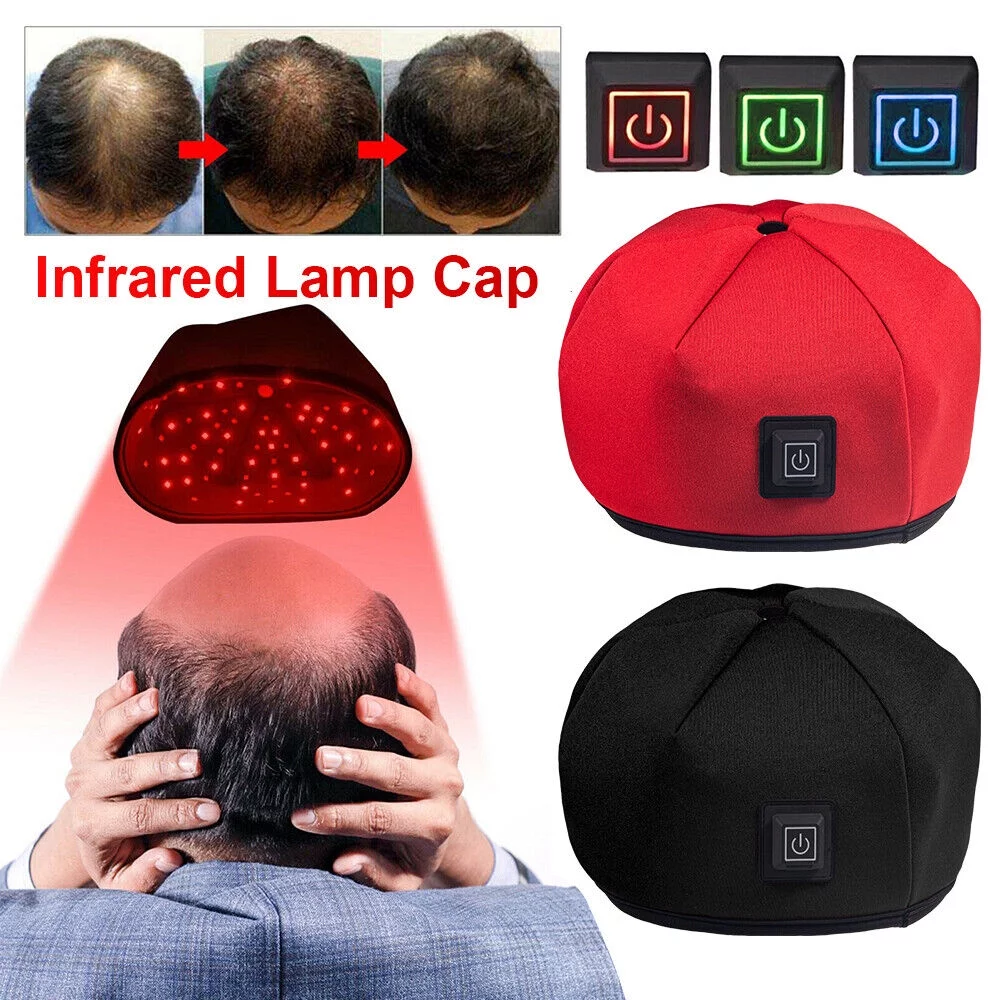 JahyShow Infrared Red Light Therapy Cap Fast Hair Regrowth Treatment Hat For Hair Loss