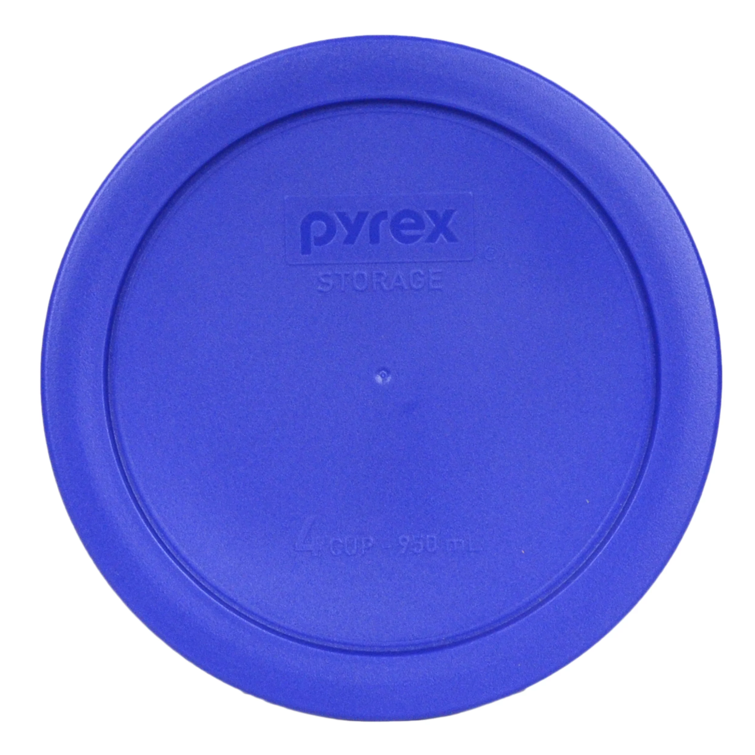Pyrex Replacement Lid (3) 7202-PC 1-Cup (3) 7200-PC 2-Cup, (3) 7201-PC 4-Cup, and (3) 7210-PC 3-Cup Cadet Blue Storage Cover Combo, Bowls Sold Separately