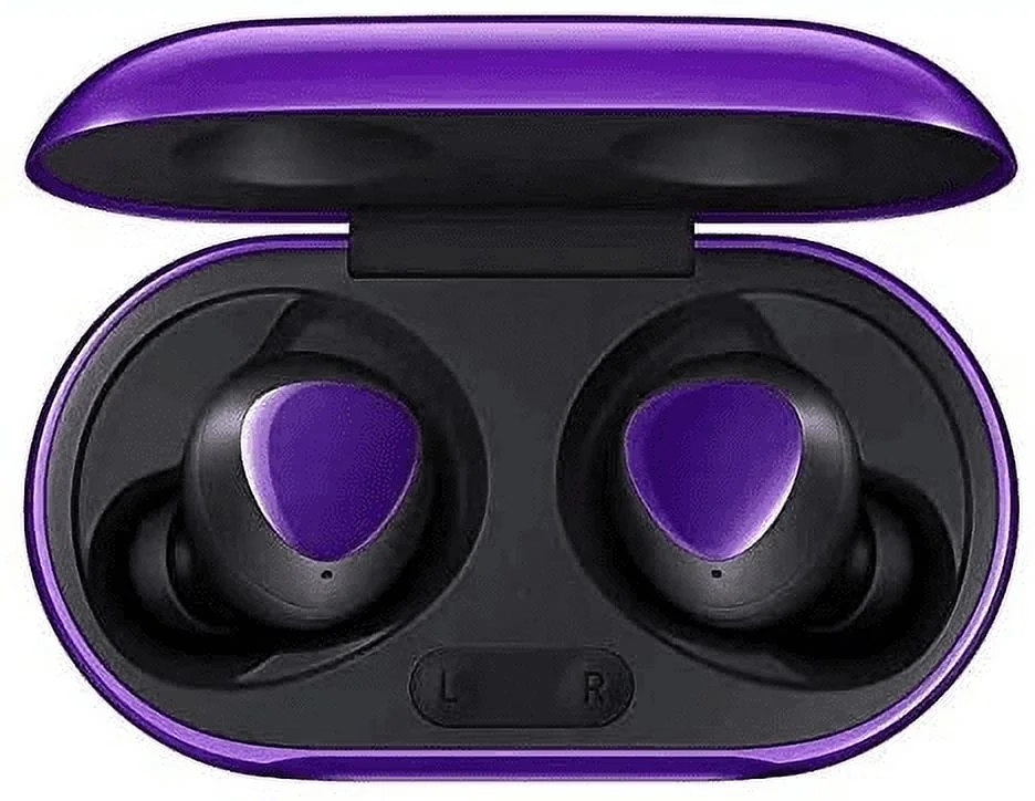 Urbanx Street Buds Plus True Bluetooth Earbud Headphones For Sony Xperia E4 Dual - Wireless Earbuds w/Active Noise Cancelling - Purple (US Version with Warranty)