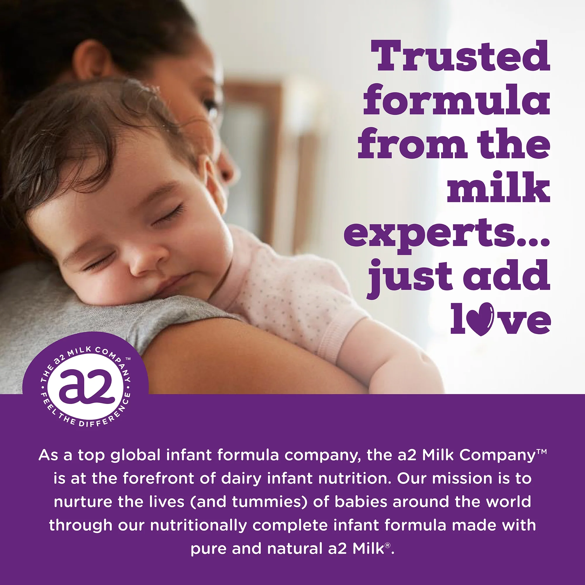 A2 Milk Platinum® Premium Infant Formula Powder, 0-12 Months, 14.1 oz Can