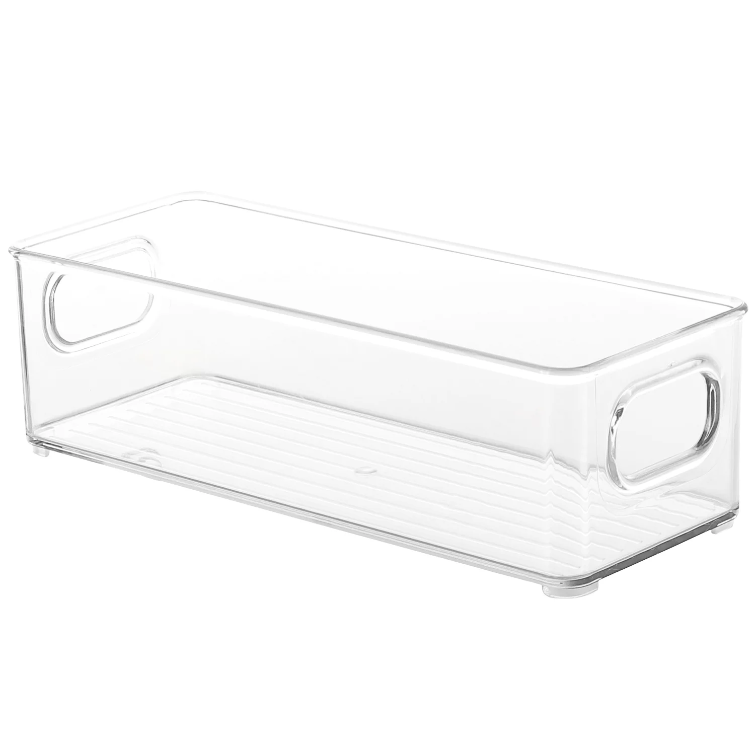 StorageBud Clear Storage Bins , 10X4X3