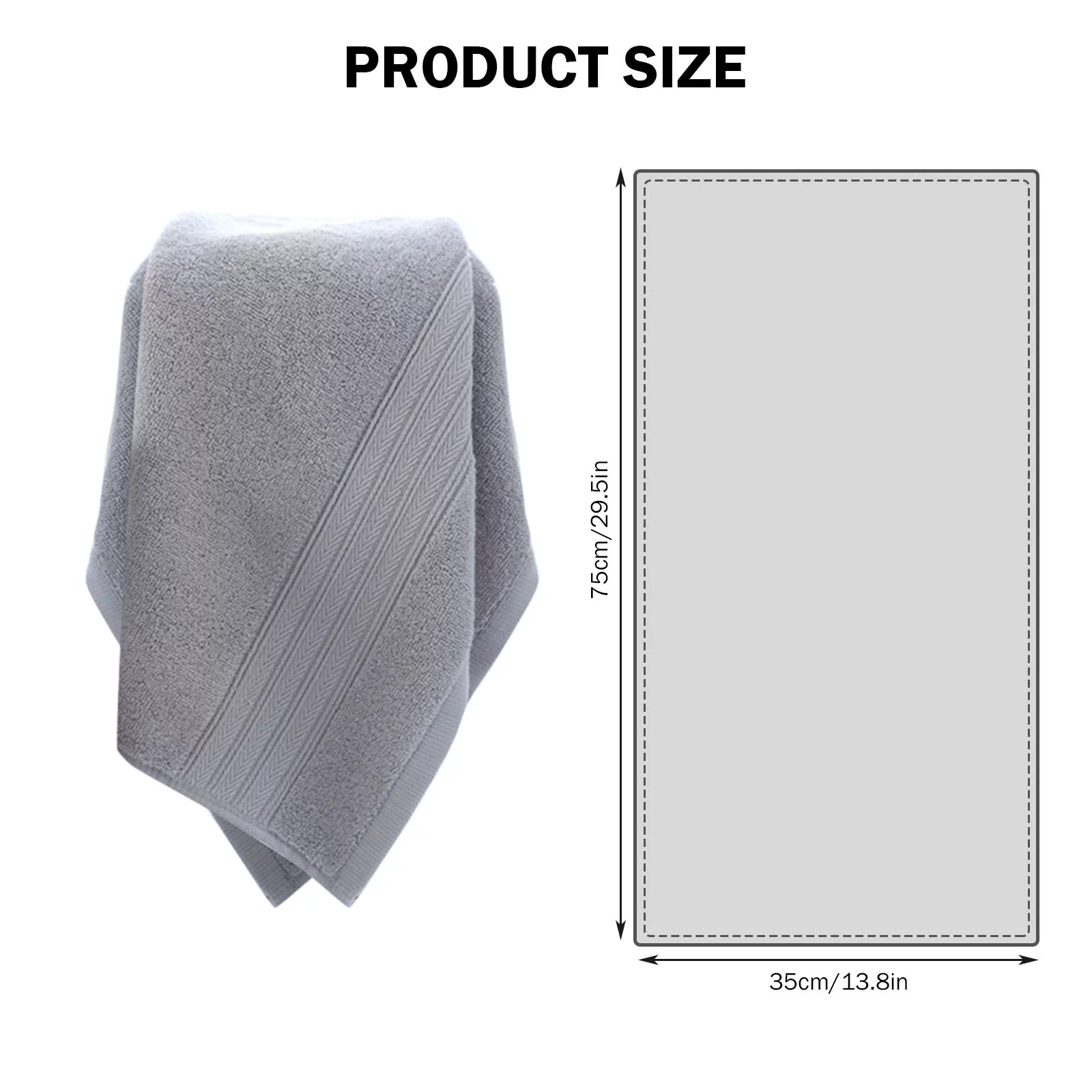 Yeetfub Clearance Bathroom Towels Towel Absorbent Clean And Easy To Clean Cotton Absorbent Soft Suitable For Kitchen Bathroom Living Room Bath Sheets 40X80 Clearance Set Of 2