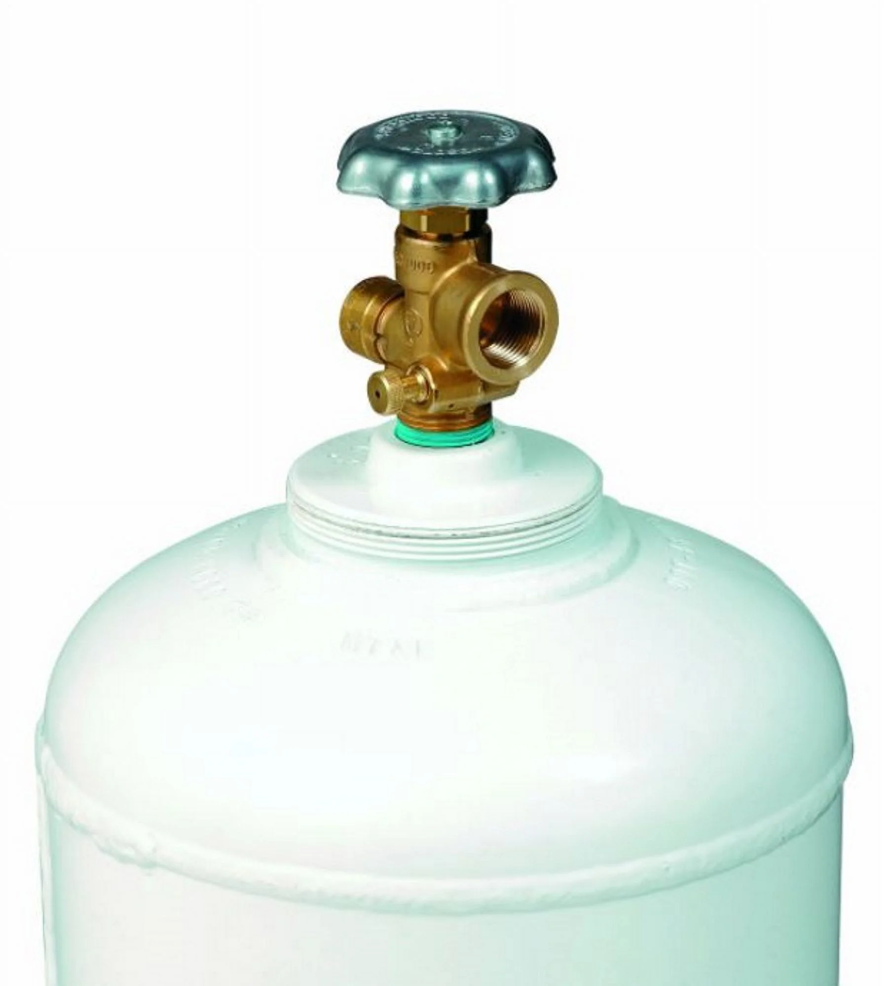 New 60 lb Steel Propylene Cylinder with FPOL Valve & Collar - DOT 4BW260 USA