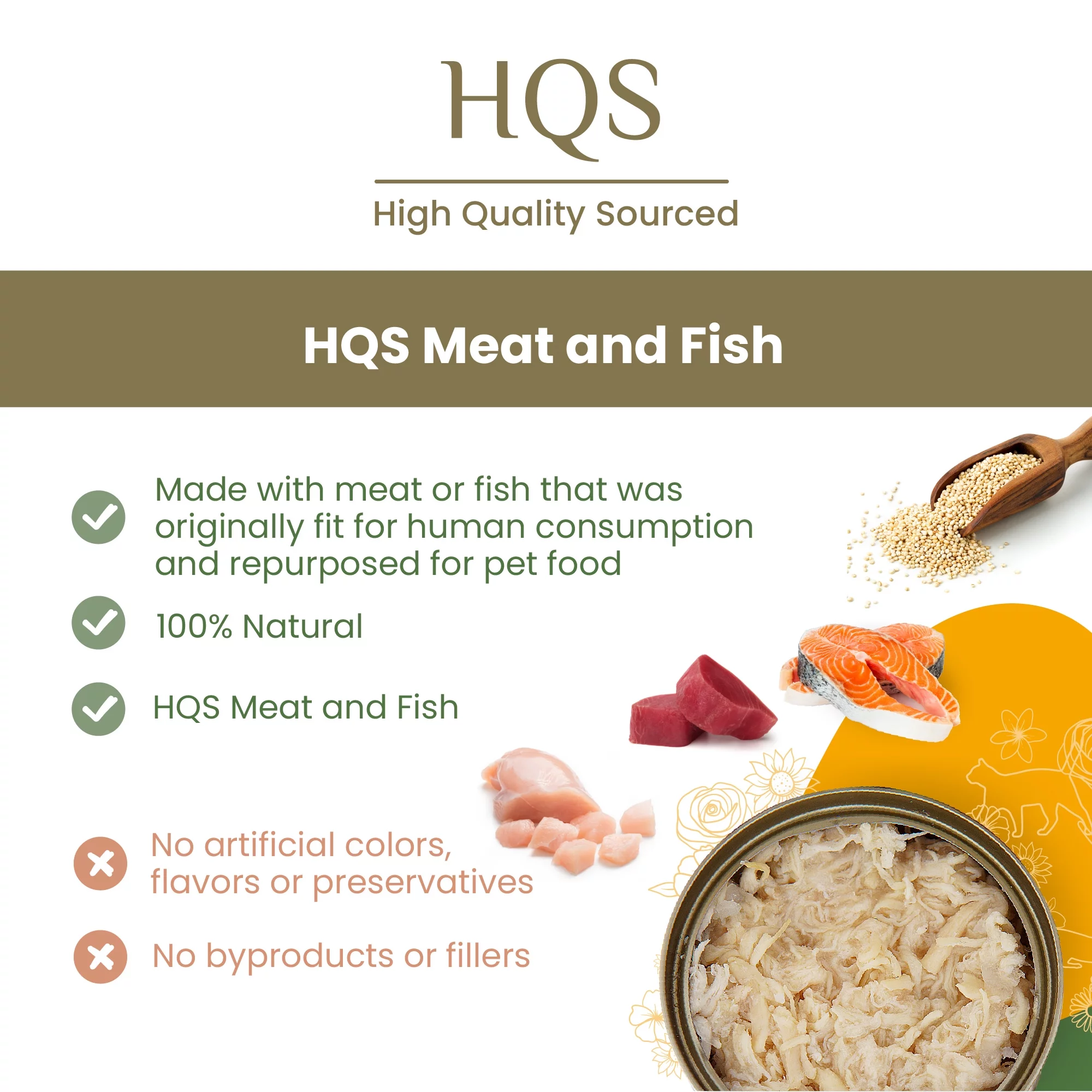 Almo Nature: HQS Natural Cat 24 Pack: Chicken Breast In Broth - 2.47oz Cans, Supplemental Adult Cat Canned Wet Food, Limited Ingredient, Grain Free