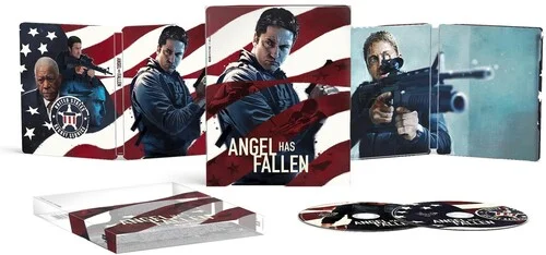 Angel Has Fallen (4K Ultra HD + Blu-ray + Digital Copy) (Steelbook) (Walmart Exclusive), Lions Gate, Action & Adventure