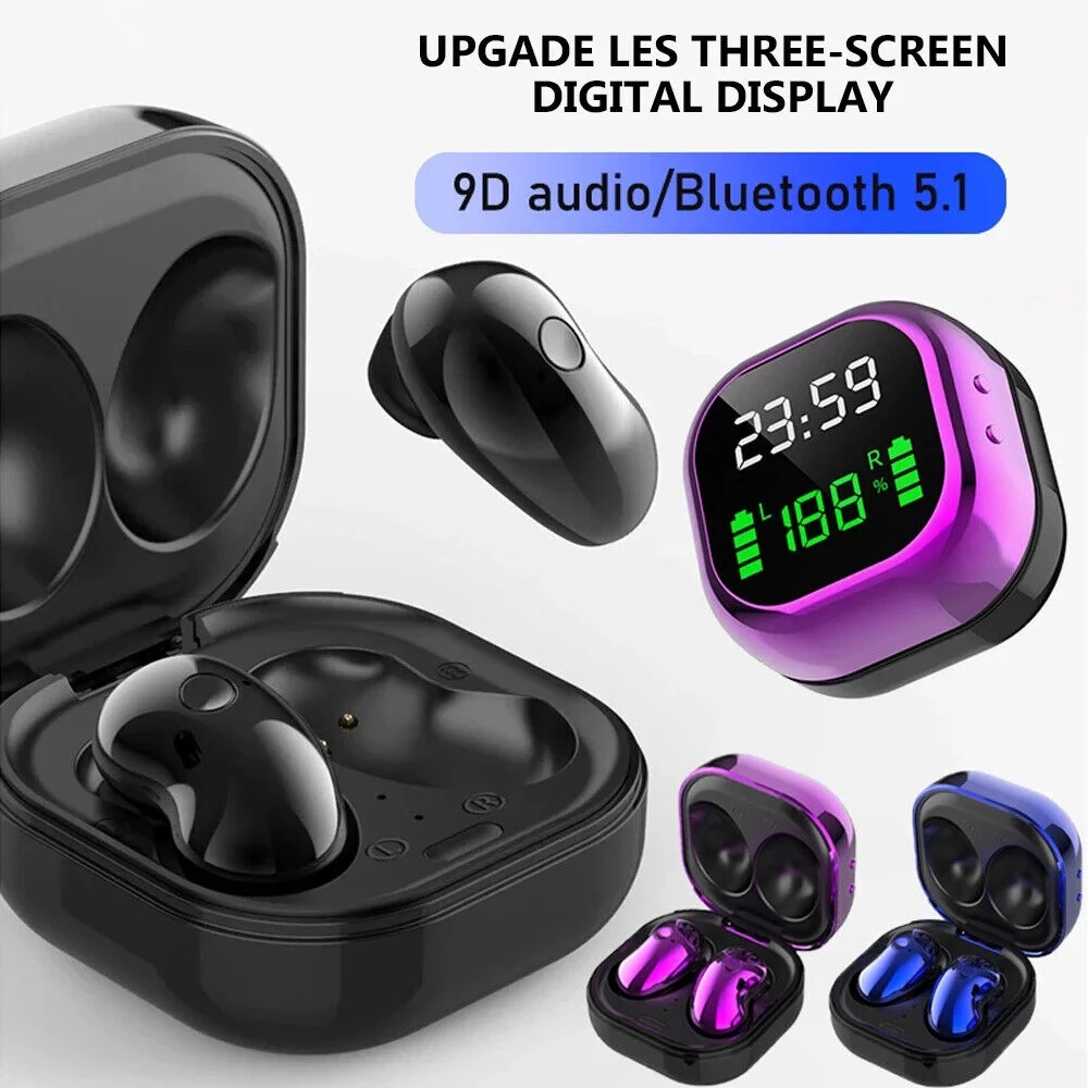 2021 Bluetooth 5.1 Earbuds Wireless Headset Earphone For iPhone Samsung Android