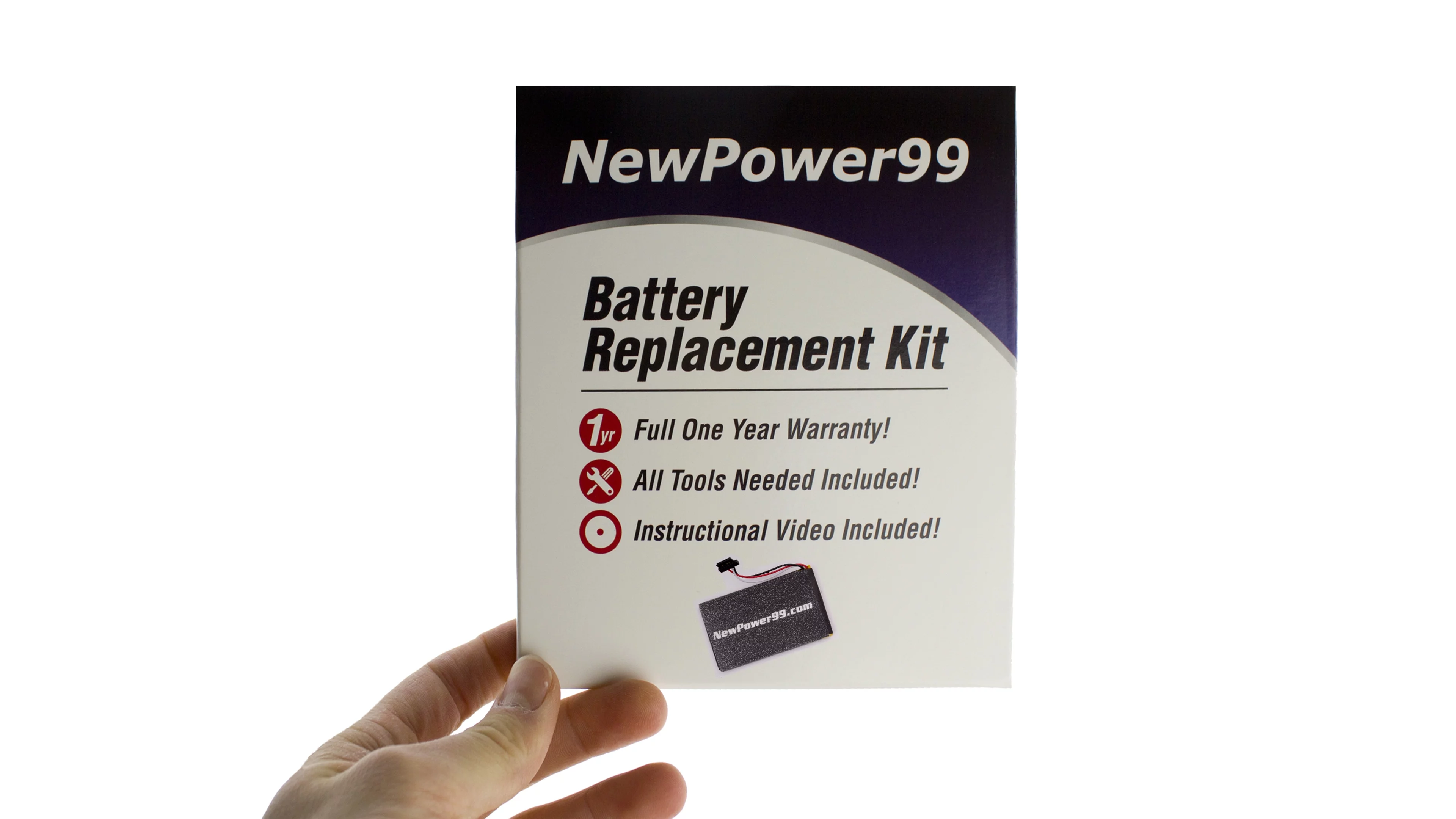 Amazon Kindle Paperwhite 2013 MC-354775-05 Battery Replacement Kit with Tools, Video Instructions, Extended Life Battery and Full One Year Warranty