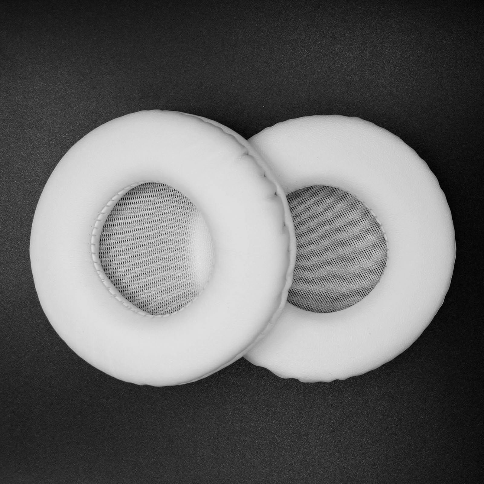 Lixada PU Leather Ear Pads Replacement for EDIFIER ATH Yamaha Headphones 80mm White Cushions