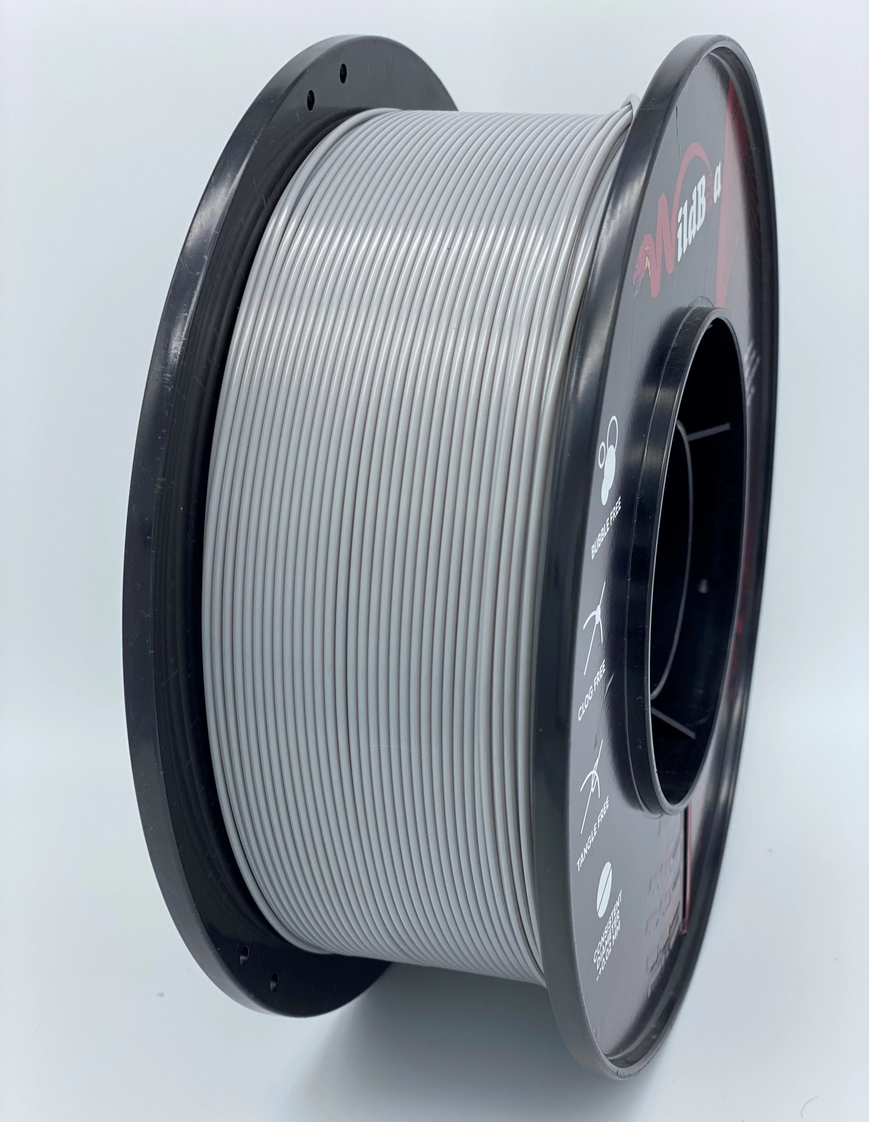 WildBoa Premium PLA+ for 3D Printers/Pens 1 kg, Gray