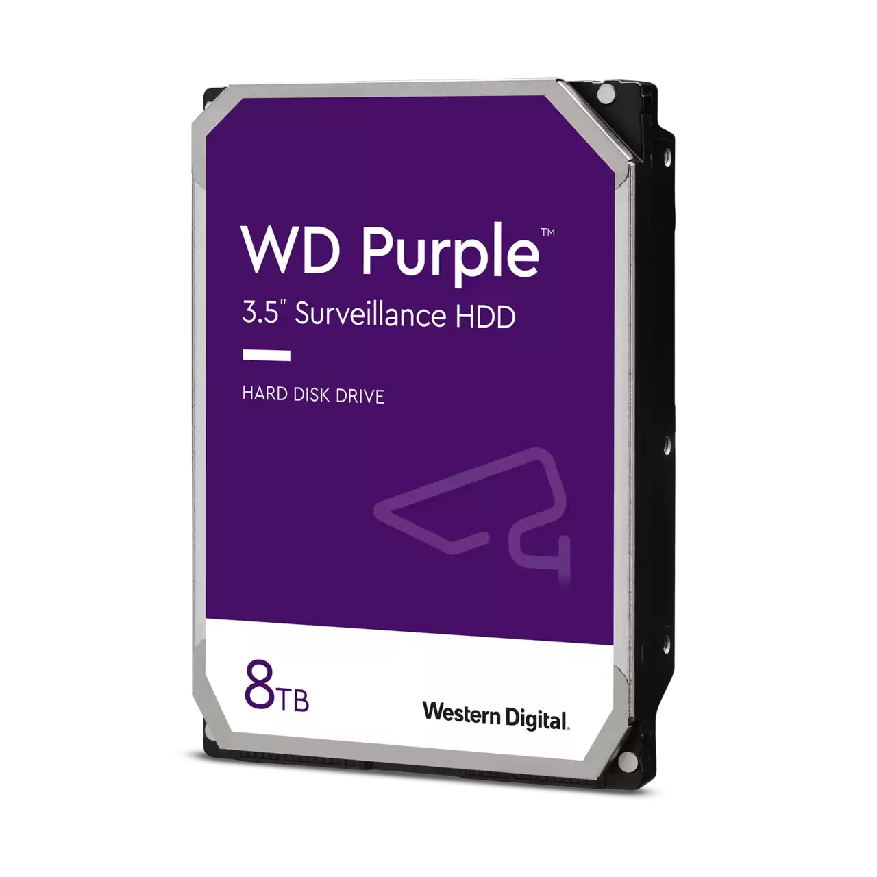 Western Digital 8TB WD Purple Surveillance HDD, Internal Hard Drive, 256MB Cache - WD85PURZ