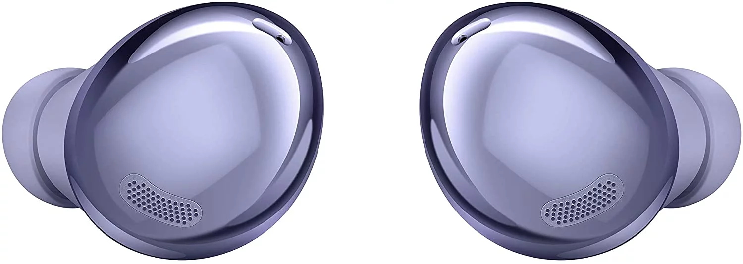 UrbanX Street Buds Pro Bluetooth Earbuds For Xiaomi Mi 8 Lite True Wireless, Noise Cancelling, Charging Case, Quality Sound, Sweat Resistant, Purple (US Version)