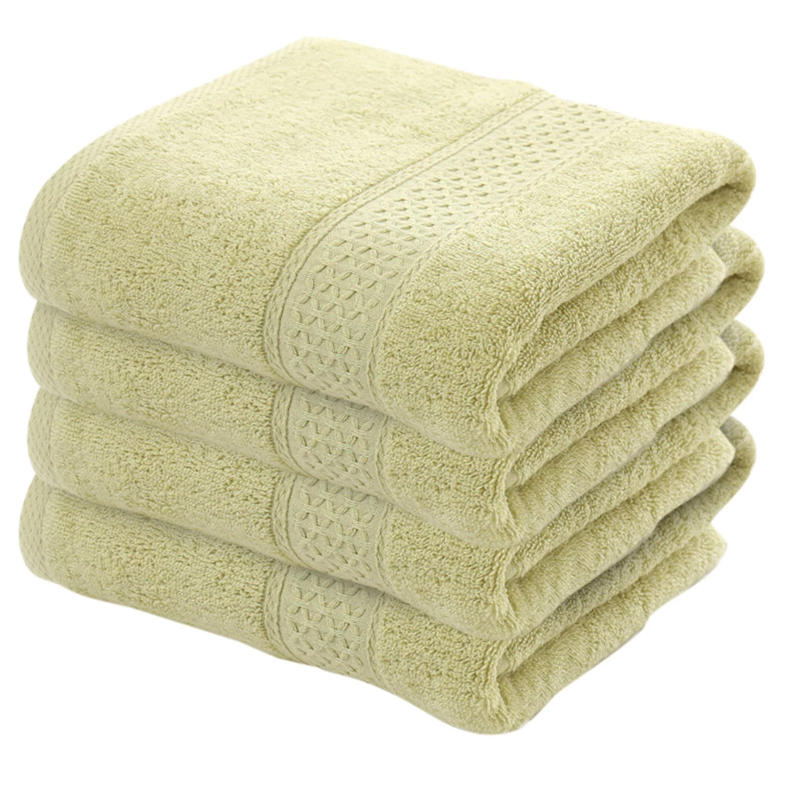 Quality 100% Cotton Towels Soft and Absorbent 4PC