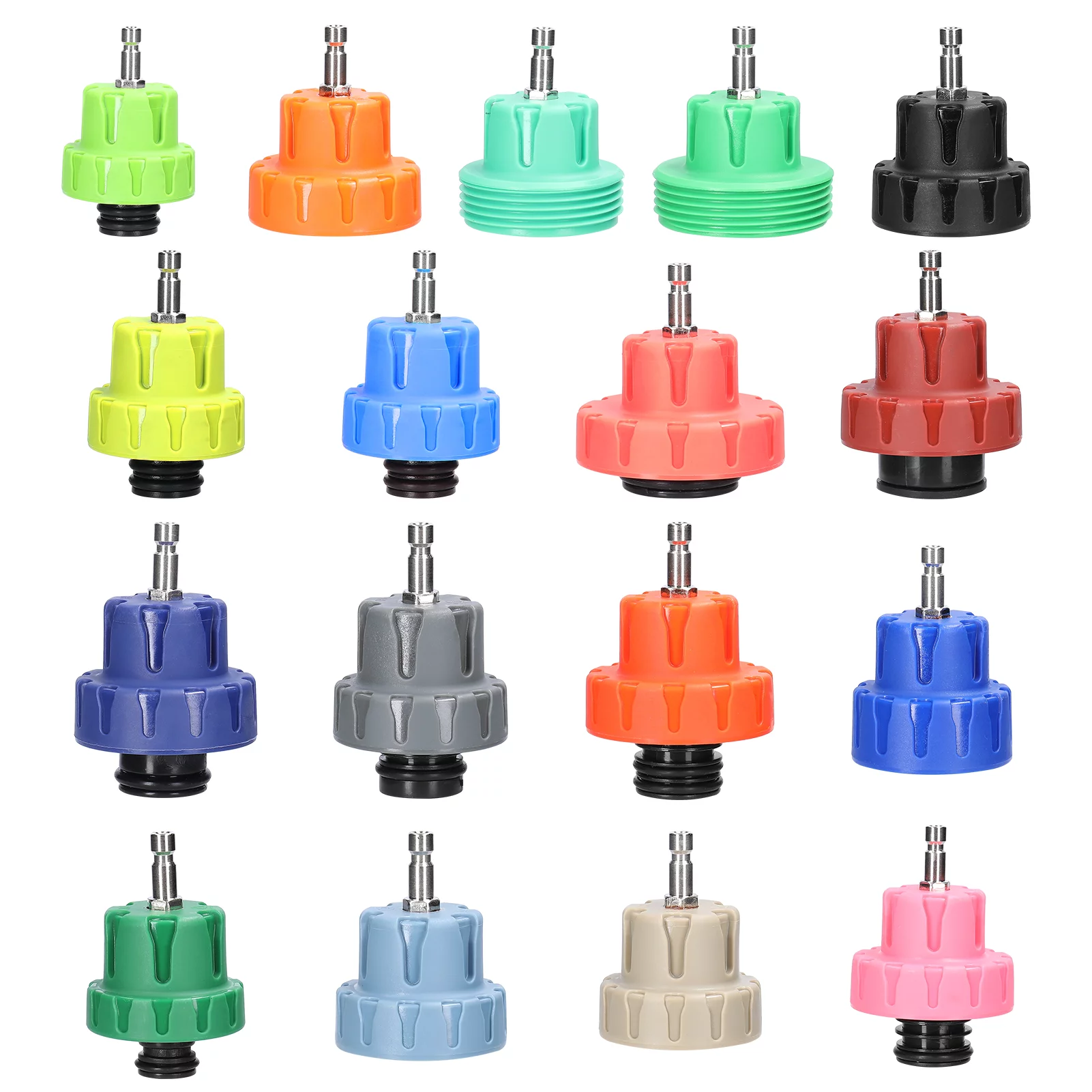 28-Piece Universal Radiator Pressure Tester Kit Automotive Cooling Sytem Refill Kit Leak Detection Tool Coolant Pressure Gauge with Storage Case for Car Truck SUV